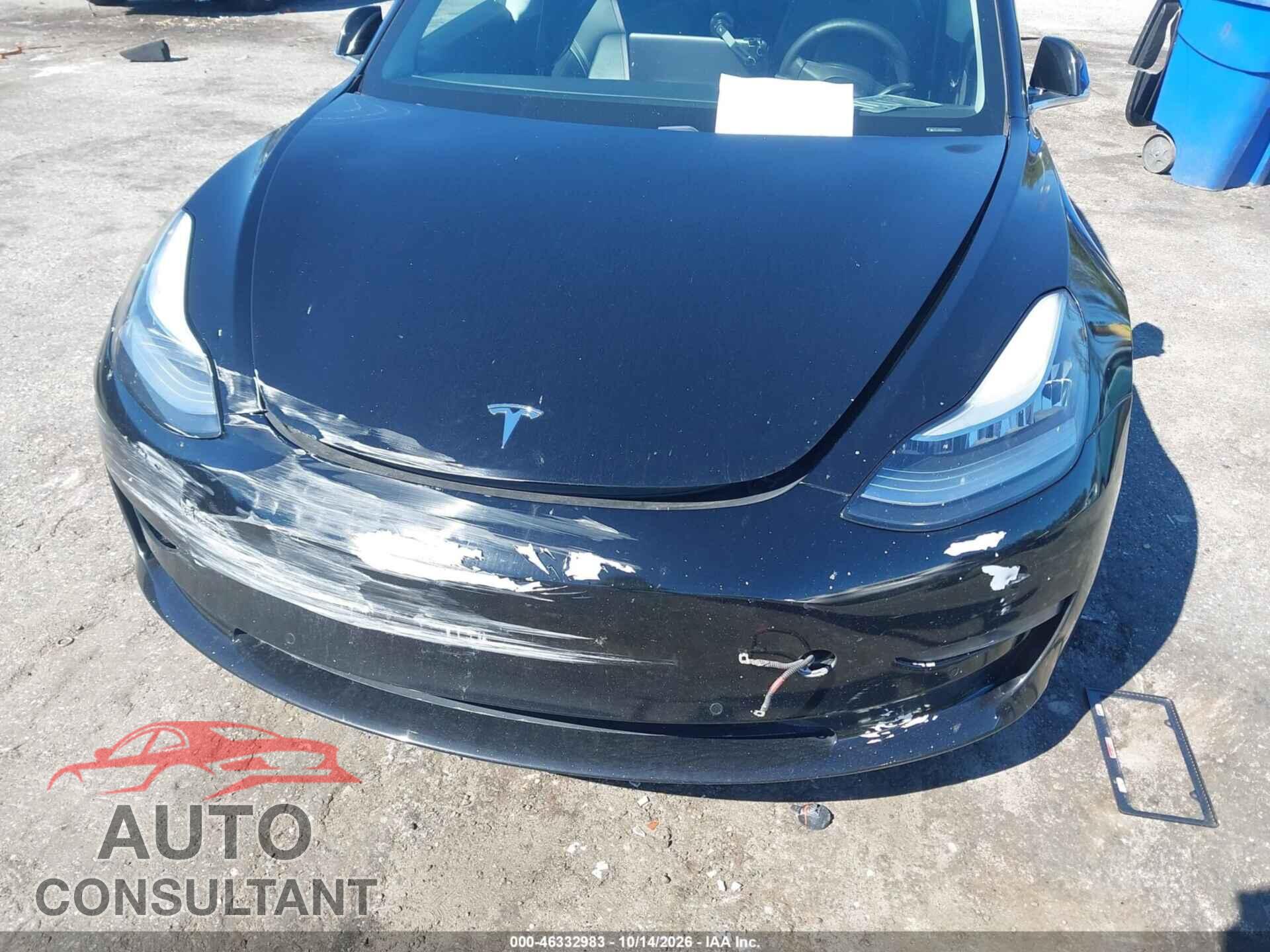 TESLA MODEL 3 2020 - 5YJ3E1EC2LF601360