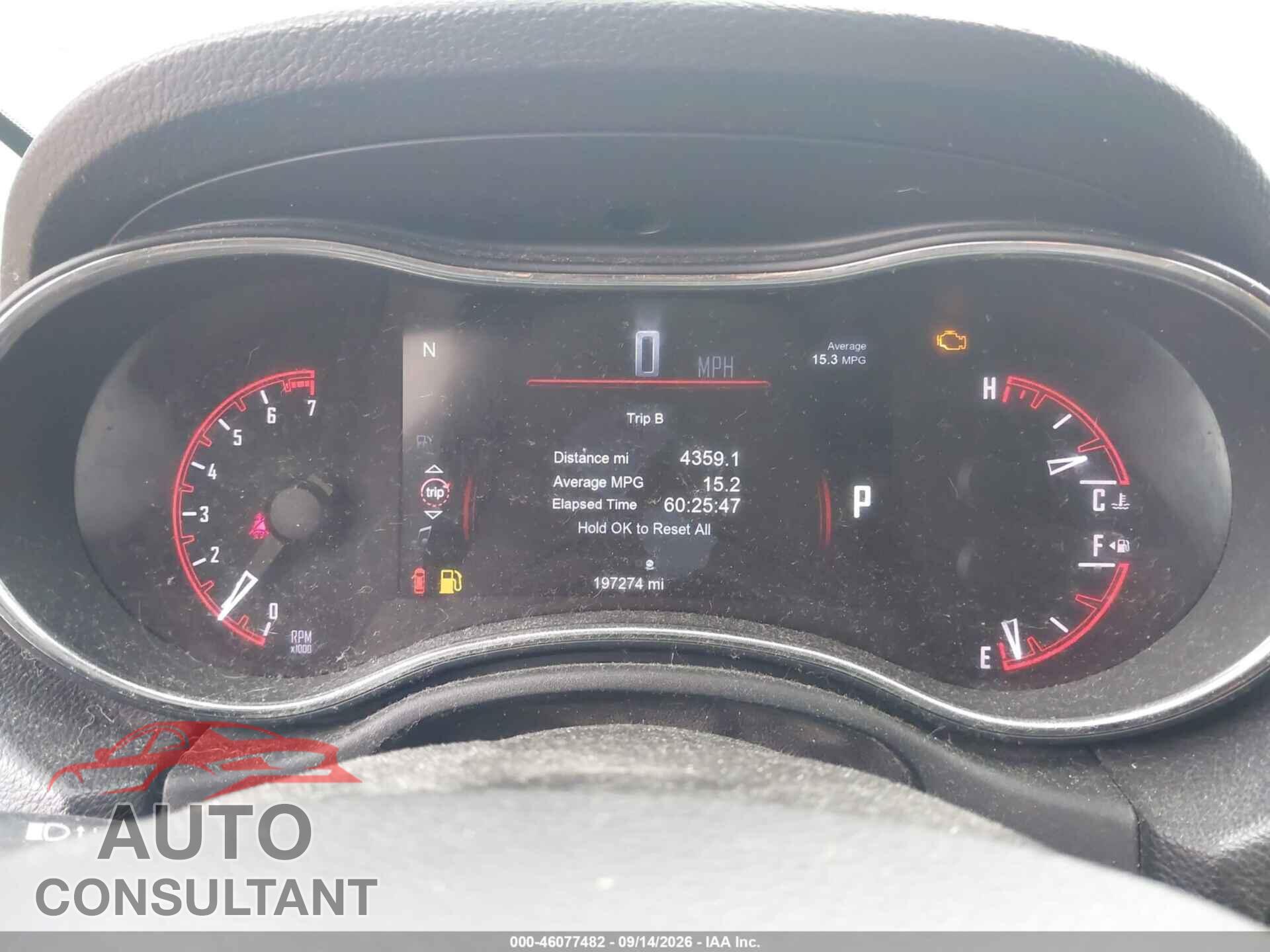DODGE DURANGO 2014 - 1C4RDJDG3EC538013