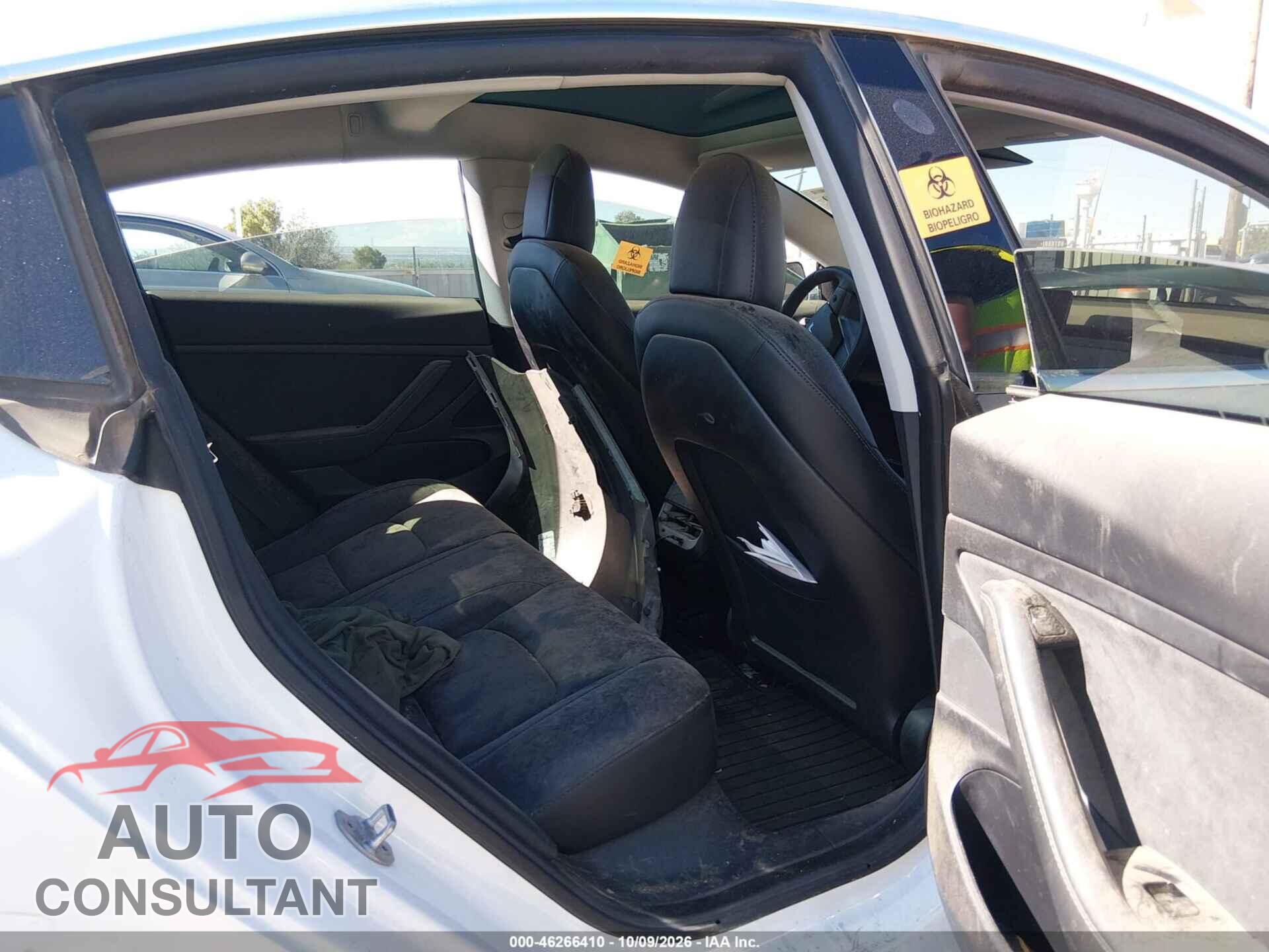 TESLA MODEL 3 2020 - 5YJ3E1EA8LF706645