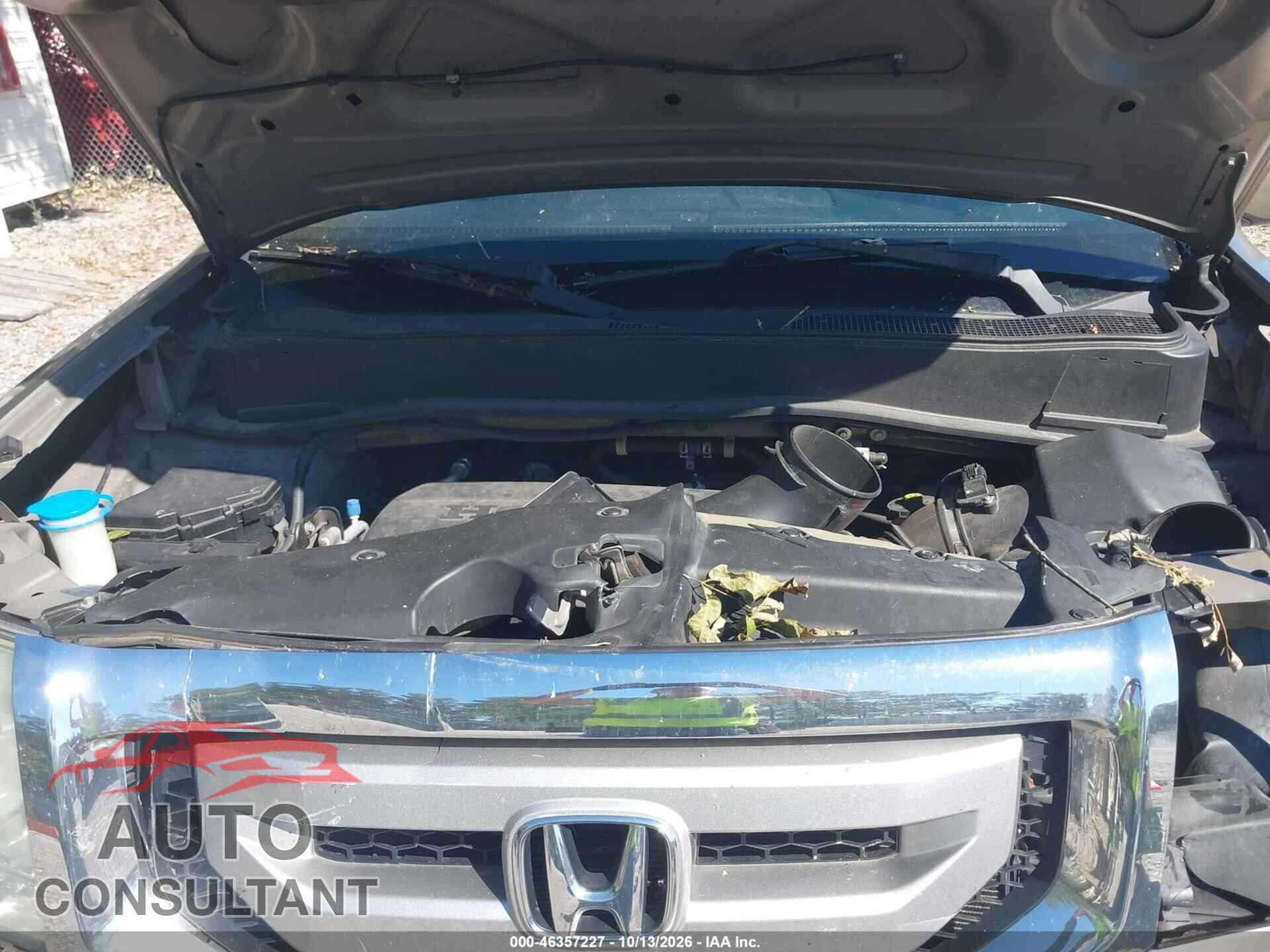 HONDA PILOT 2010 - 5FNYF4H56AB032995
