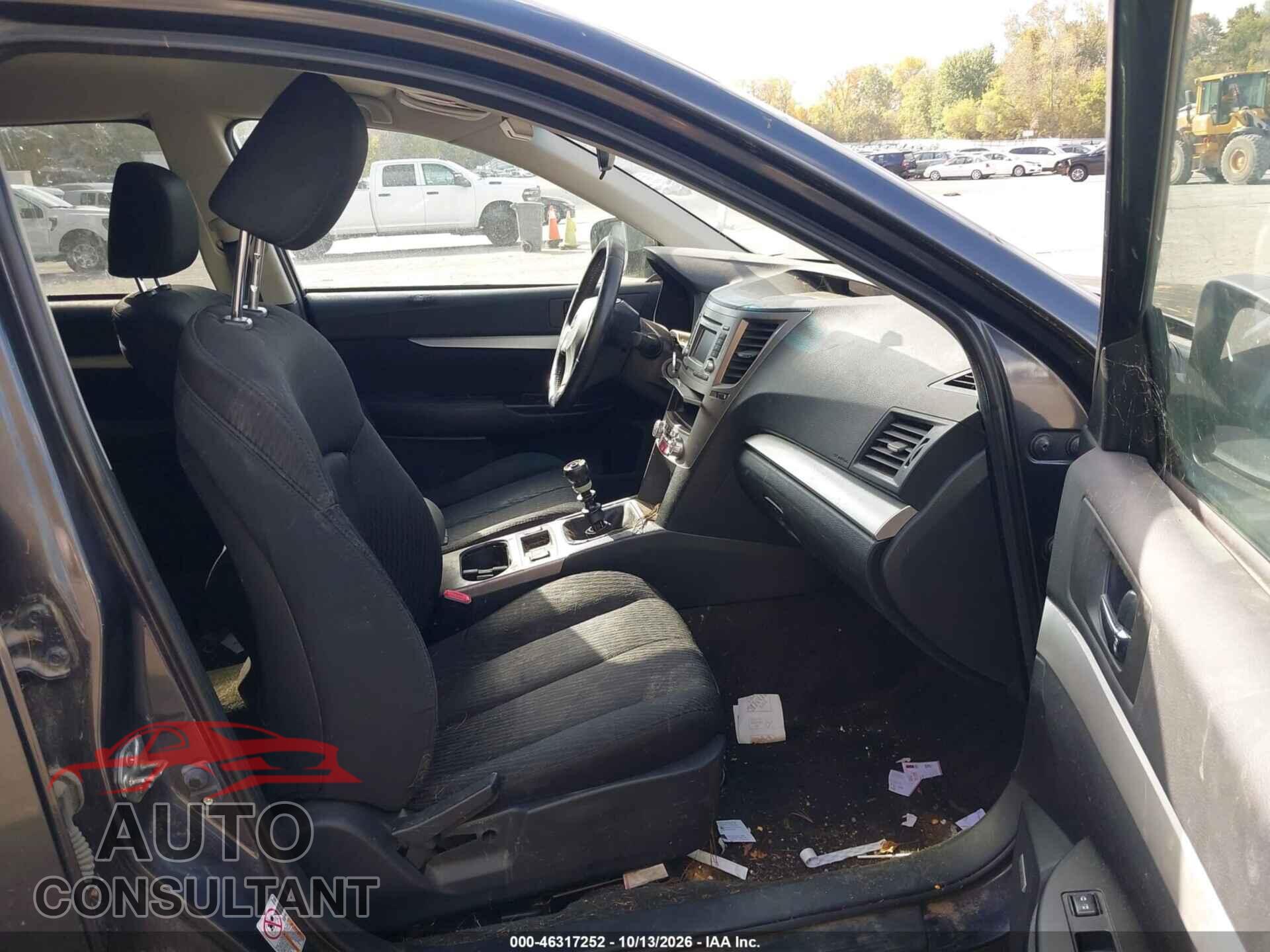SUBARU OUTBACK 2012 - 4S4BRBFC9C1224910
