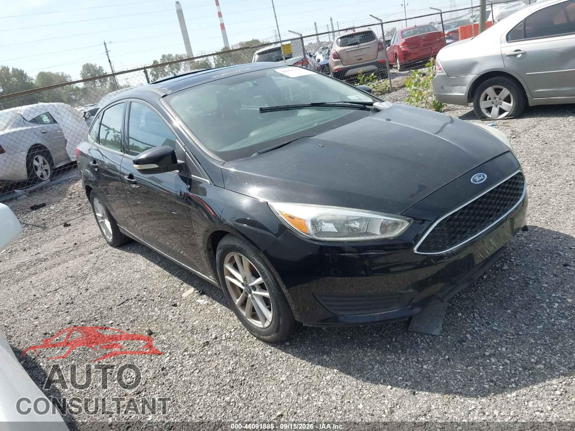 FORD FOCUS 2016 - 1FADP3F24GL315325