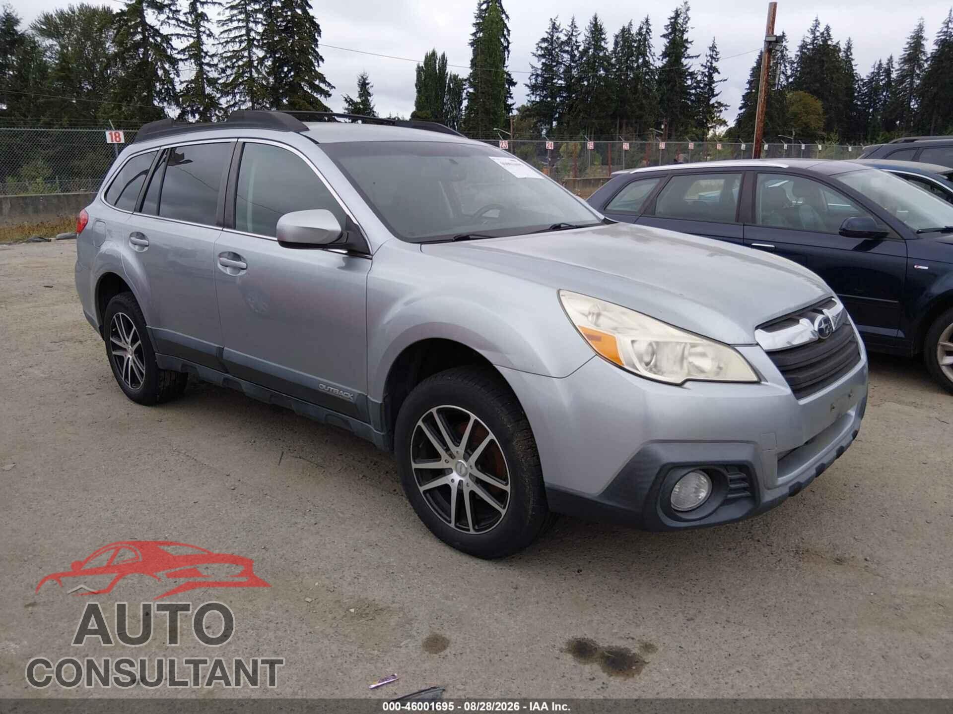 SUBARU OUTBACK 2013 - 4S4BRBCC6D3274805