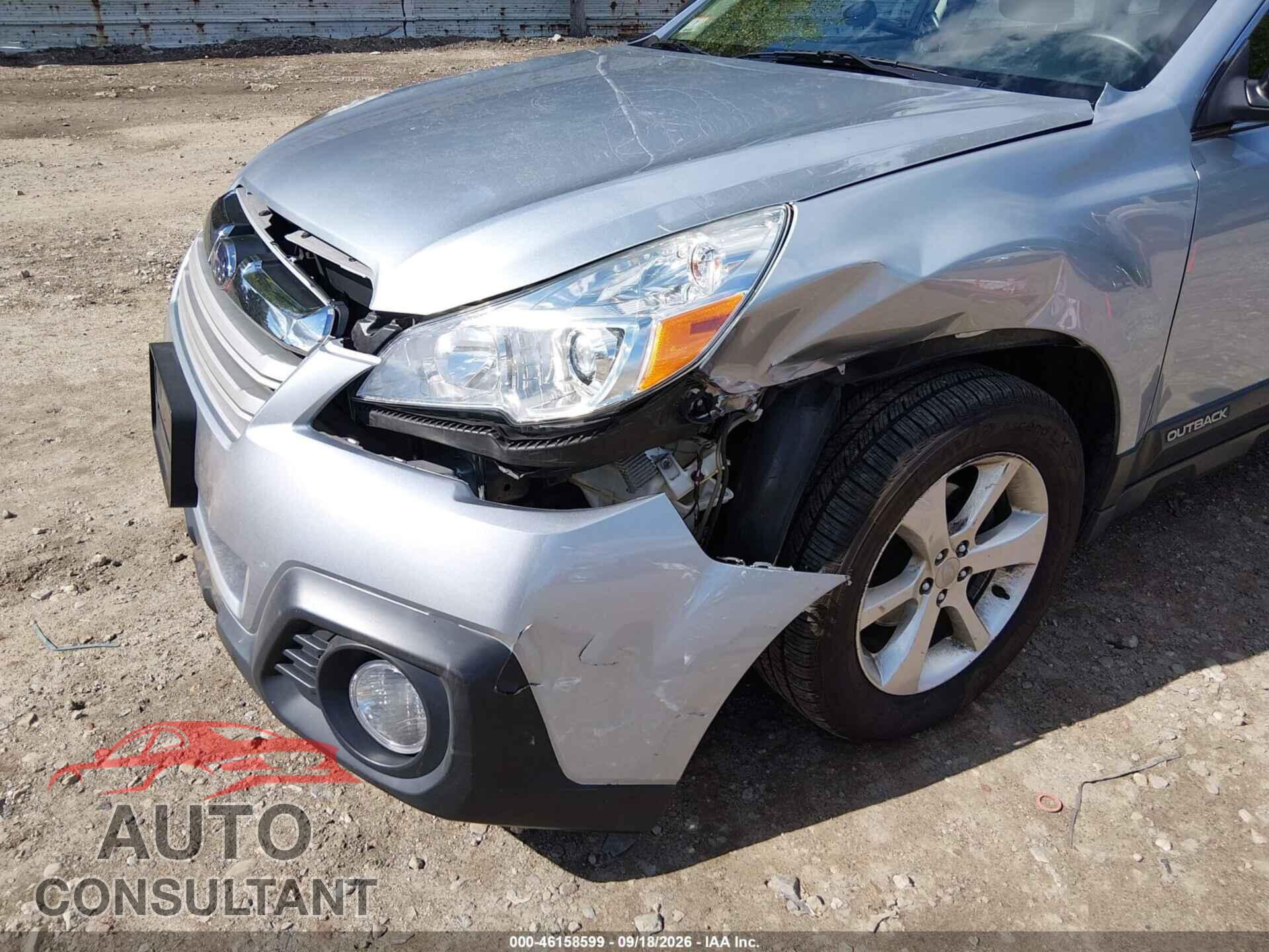 SUBARU OUTBACK 2014 - 4S4BRBAC8E3301720