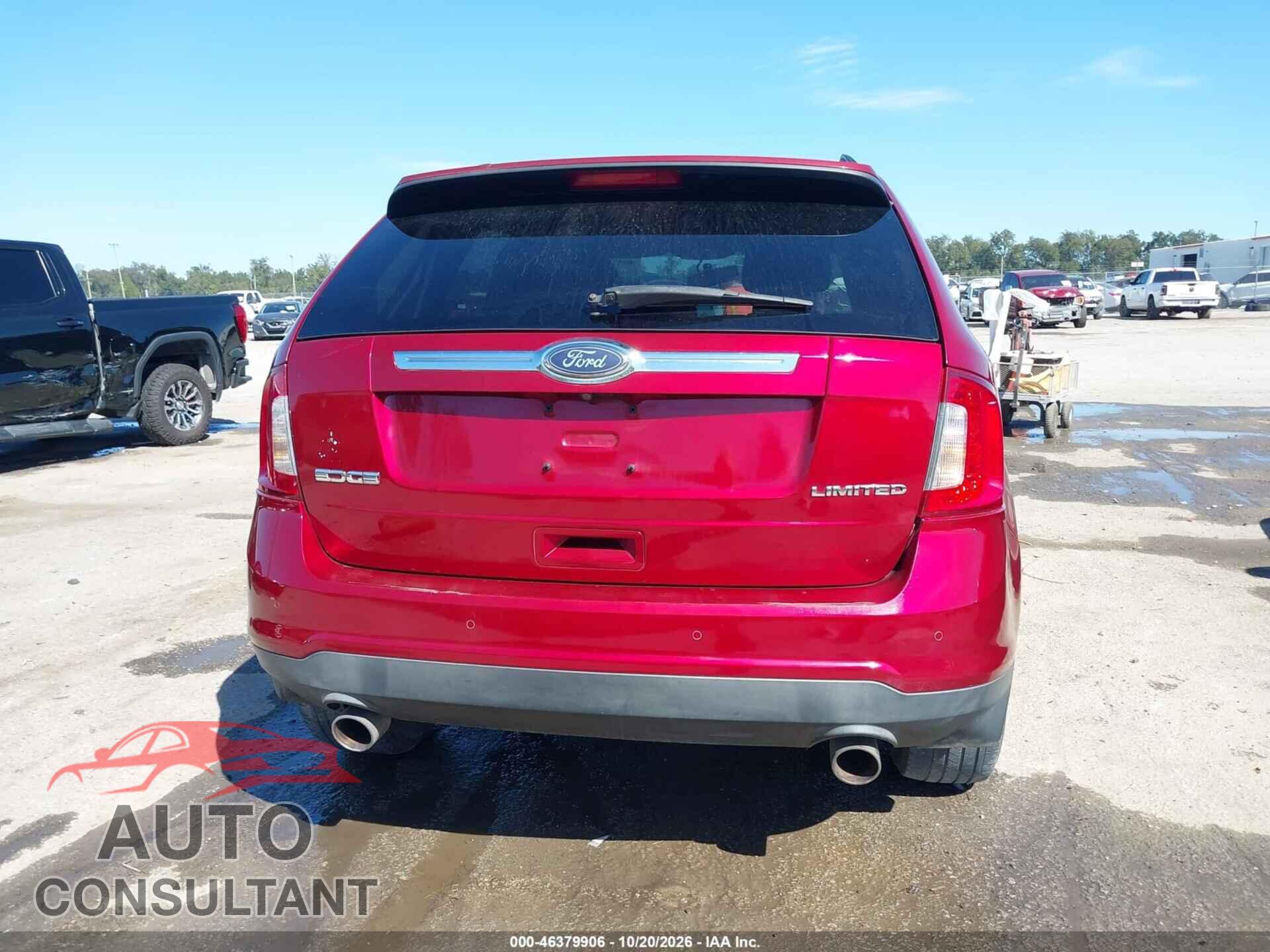FORD EDGE 2013 - 2FMDK3KC1DBE02226
