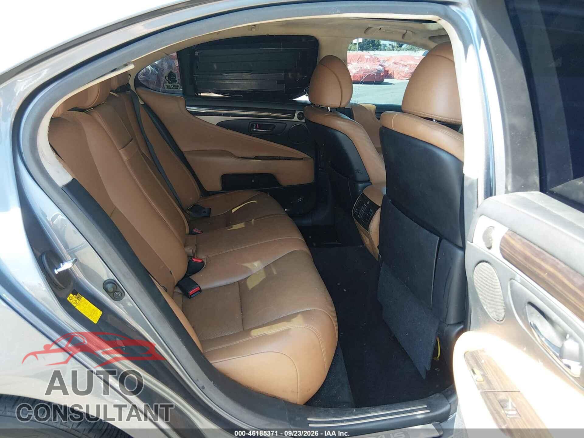 LEXUS LS 460 2013 - JTHBL5EF5D5119793