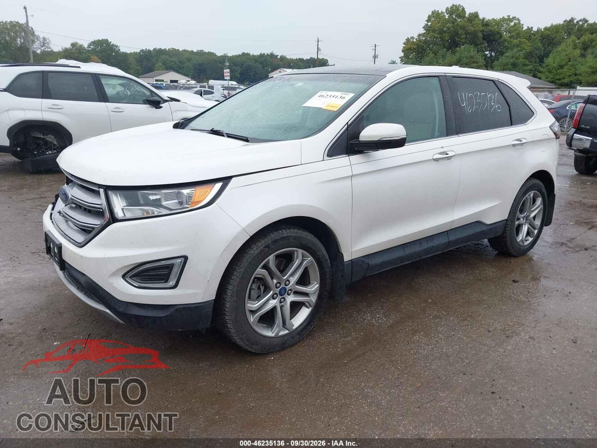FORD EDGE 2015 - 2FMTK3K83FBB47136