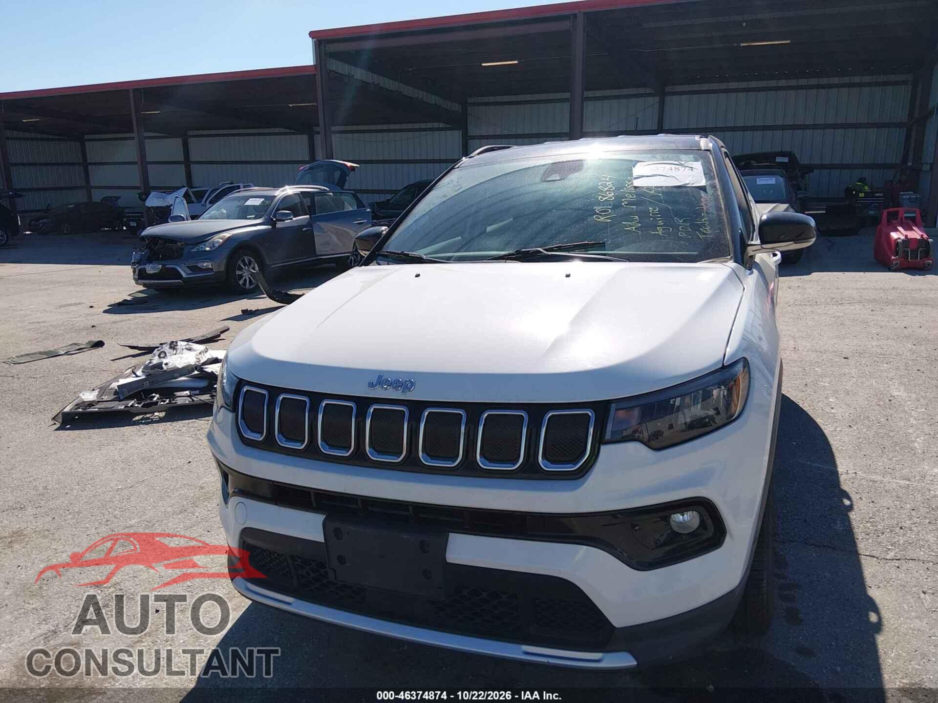 JEEP COMPASS 2022 - 3C4NJDCB6NT183874