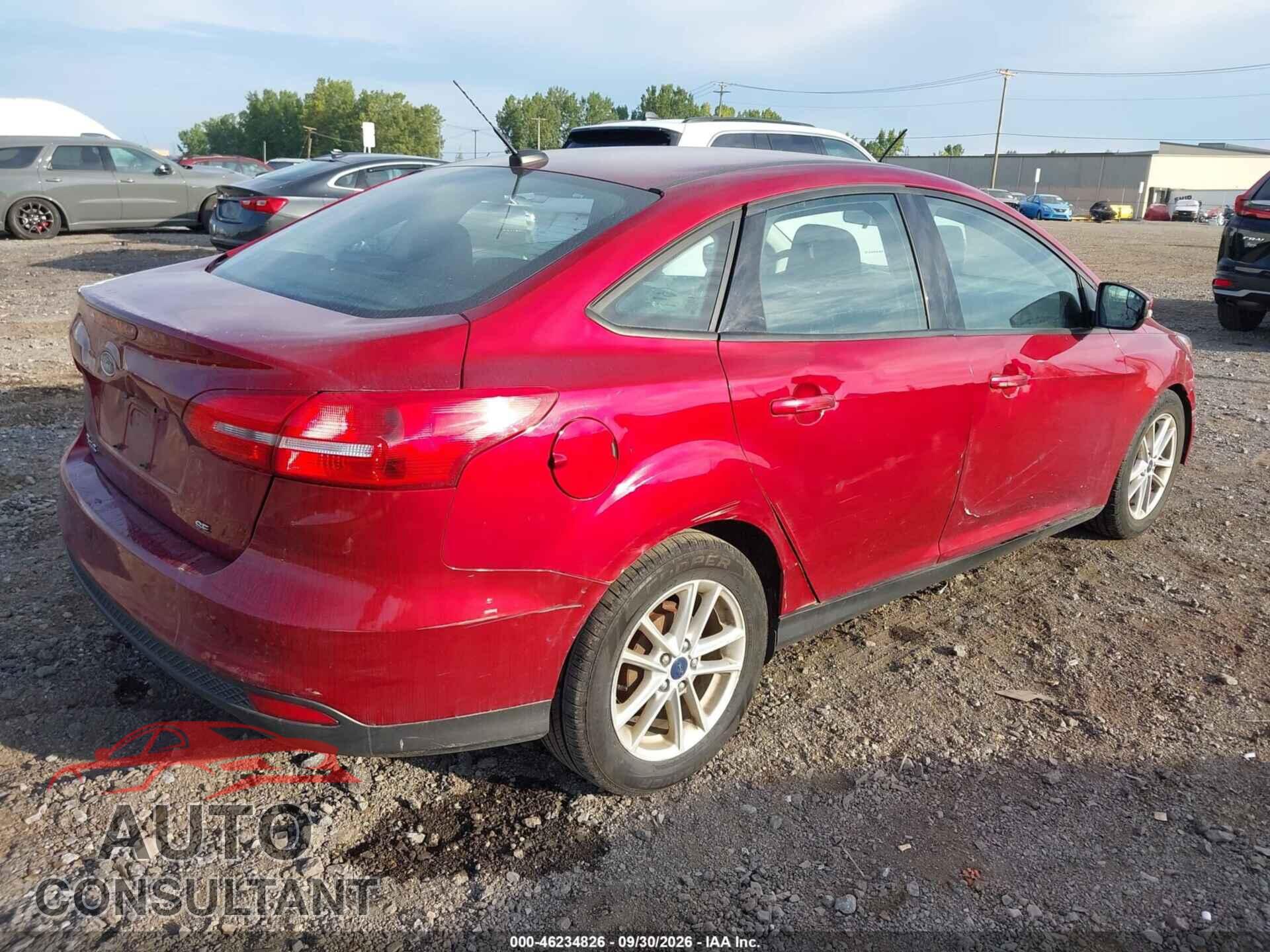 FORD FOCUS 2017 - 1FADP3F27HL203376