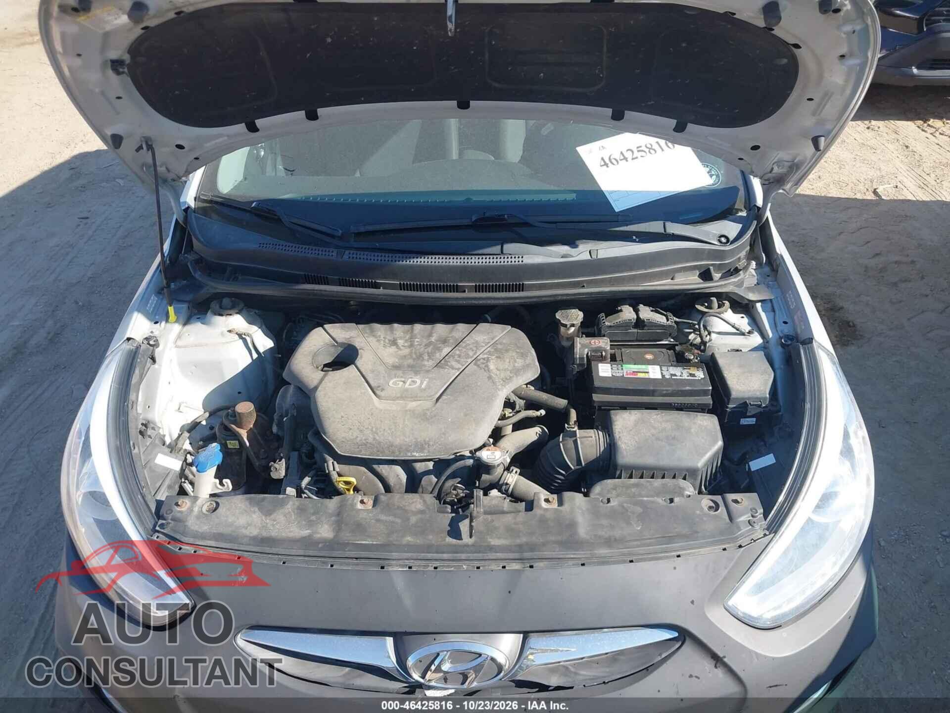 HYUNDAI ACCENT 2014 - KMHCU5AE5EU194593