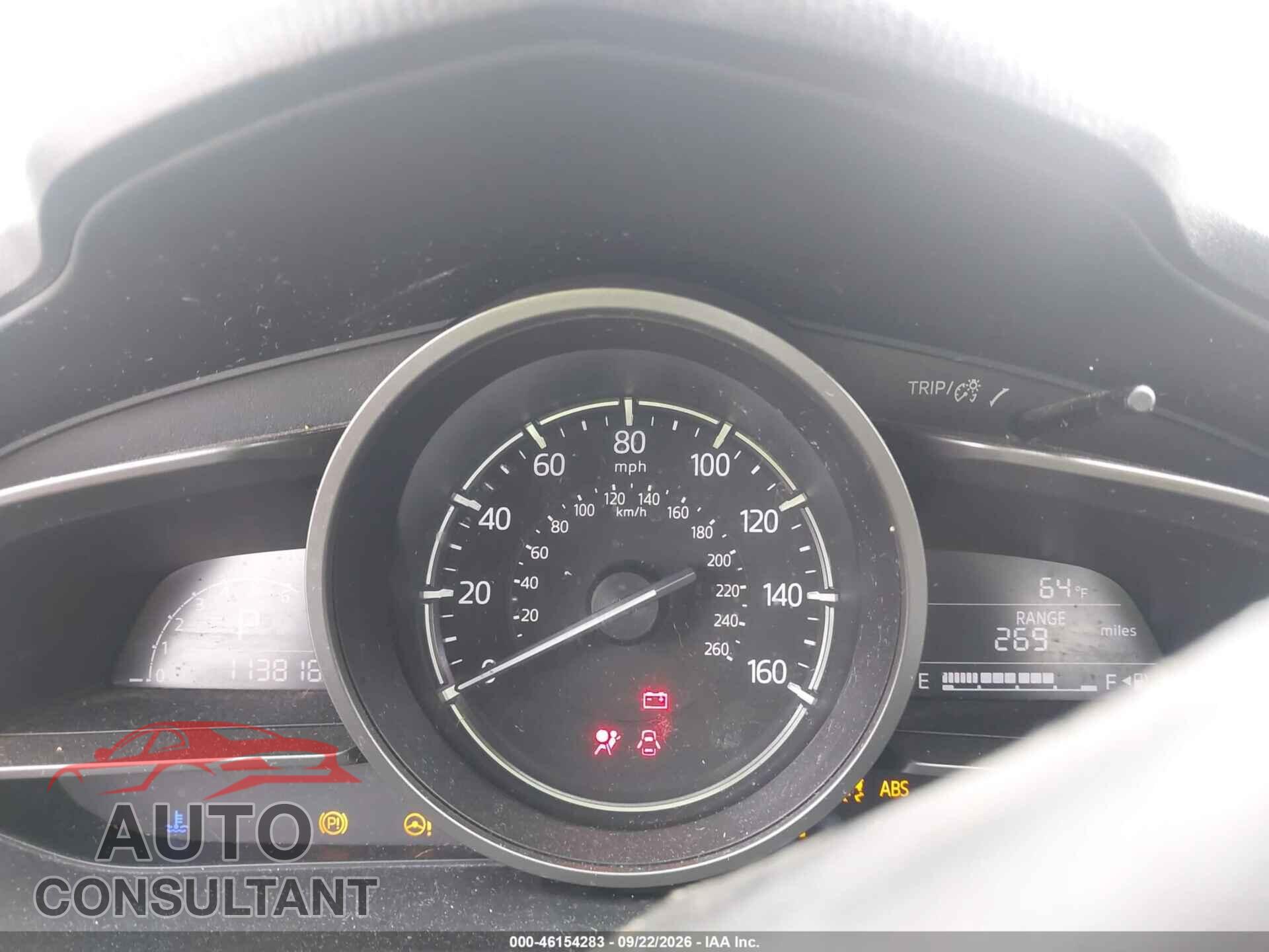 MAZDA MAZDA3 2017 - JM1BN1U77H1103350