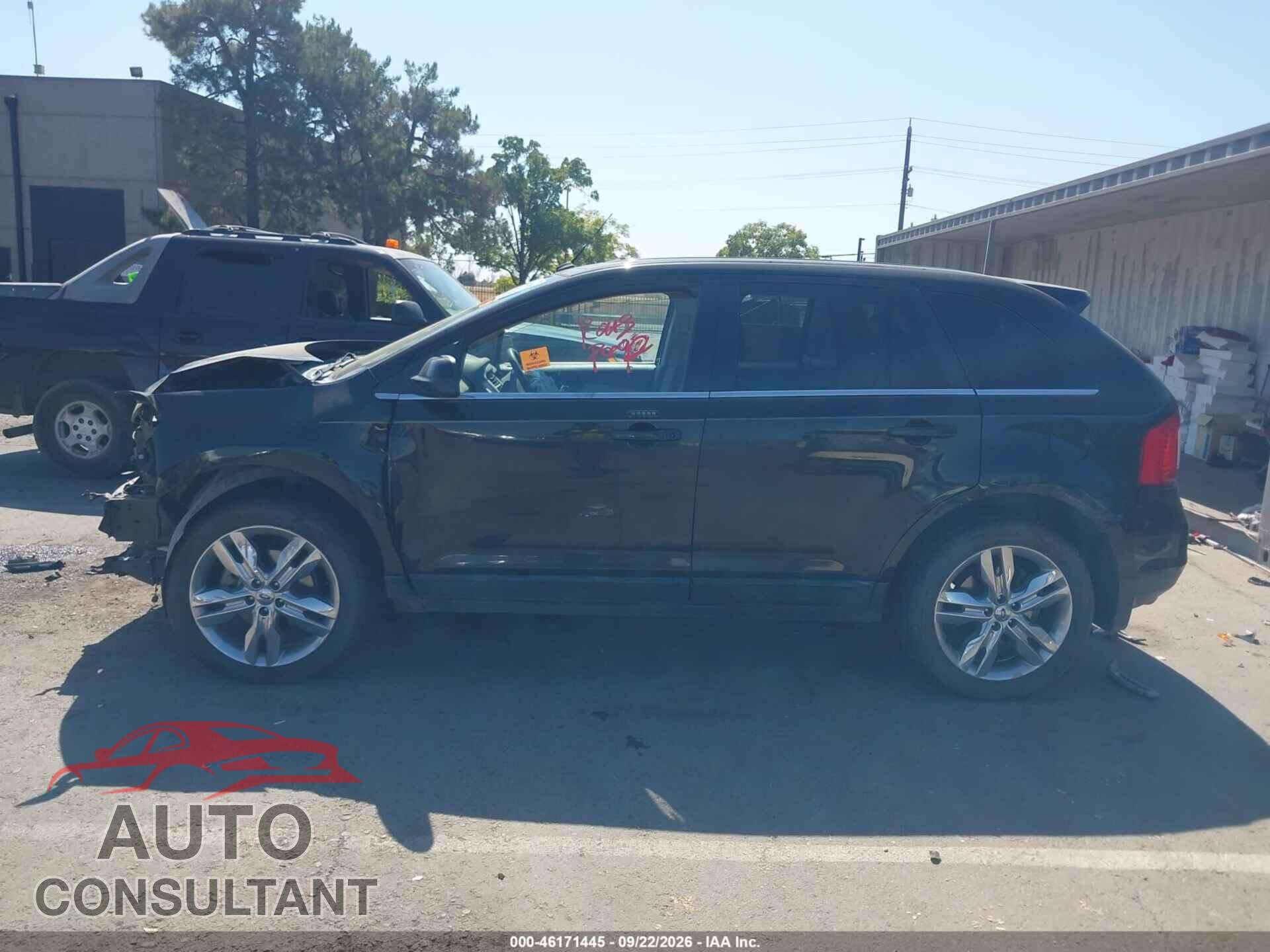 FORD EDGE 2013 - 2FMDK3KC7DBA52262