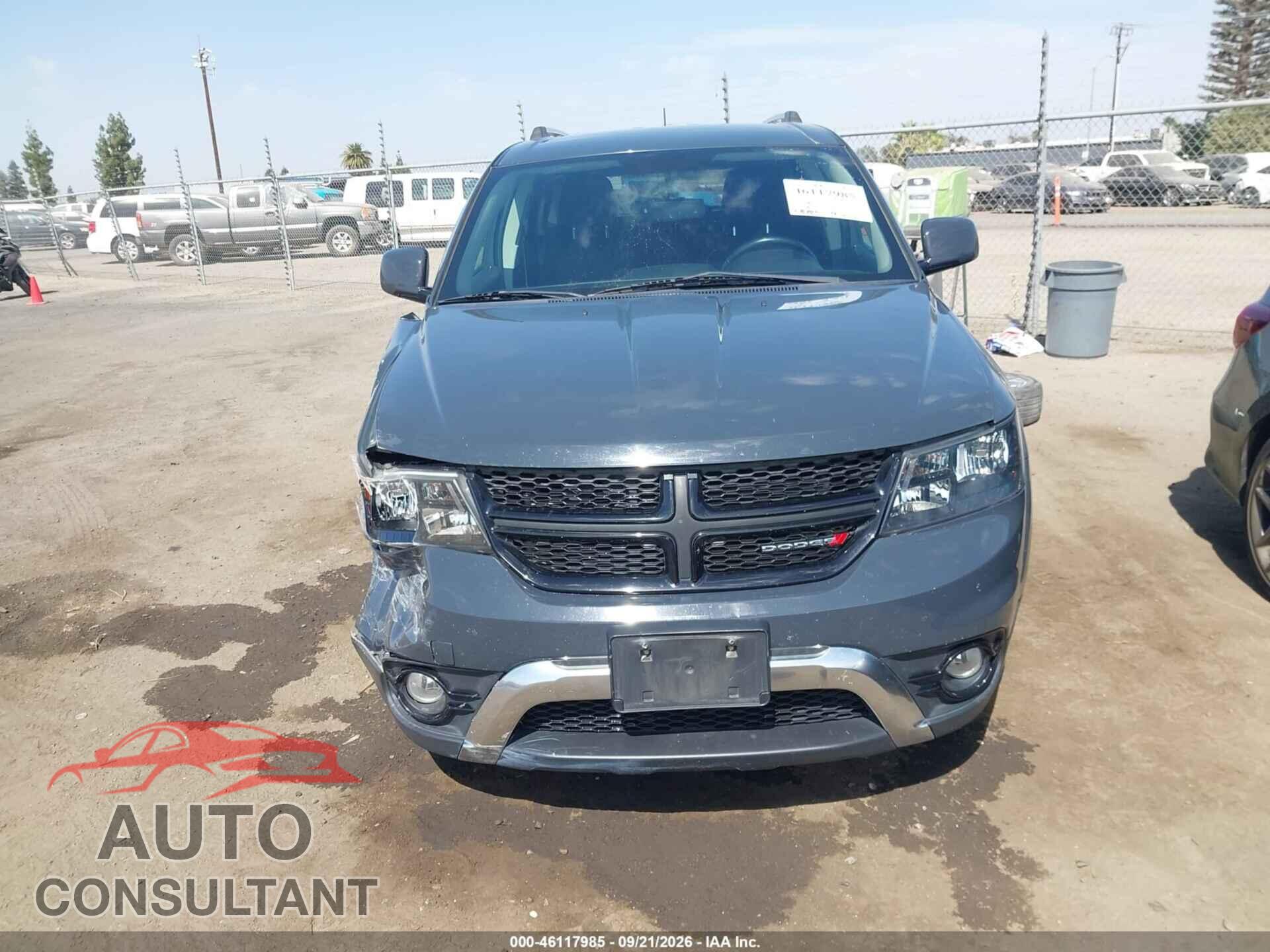 DODGE JOURNEY 2017 - 3C4PDCGGXHT564485