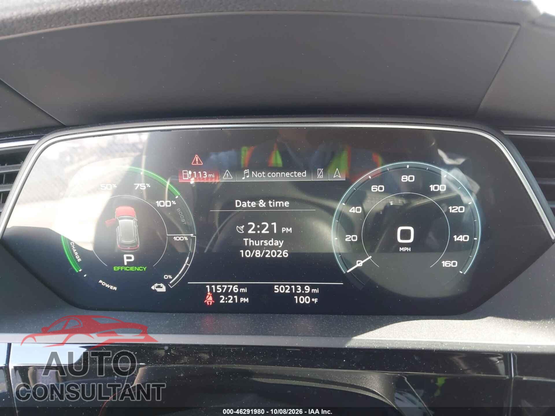AUDI E-TRON 2019 - WA1VAAGE8KB018533