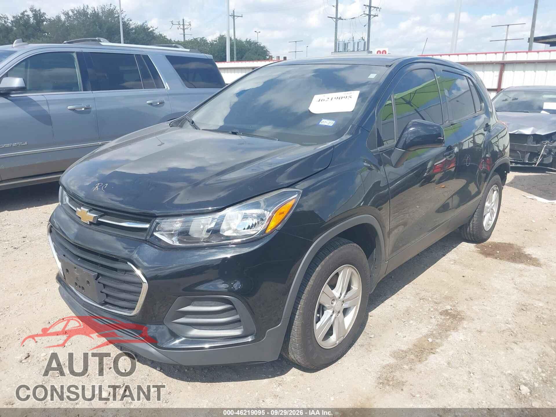 CHEVROLET TRAX 2019 - 3GNCJNSB3KL340231