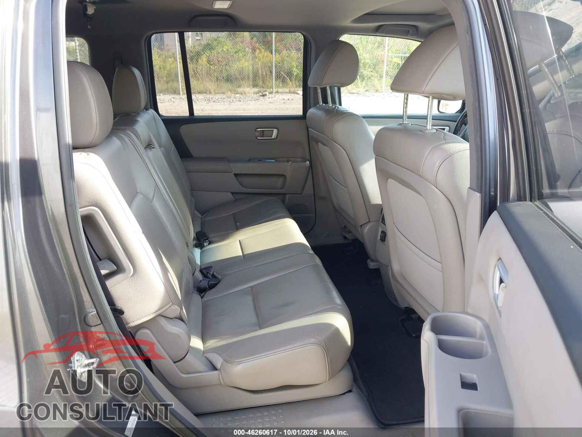 HONDA PILOT 2012 - 5FNYF4H56CB056345