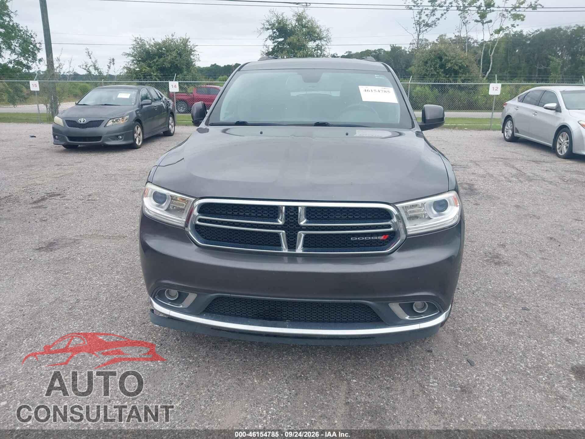 DODGE DURANGO 2018 - 1C4RDJAG2JC431484