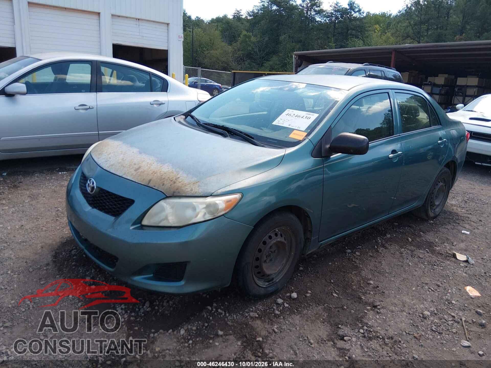 TOYOTA COROLLA 2009 - JTDBL40E89J012021