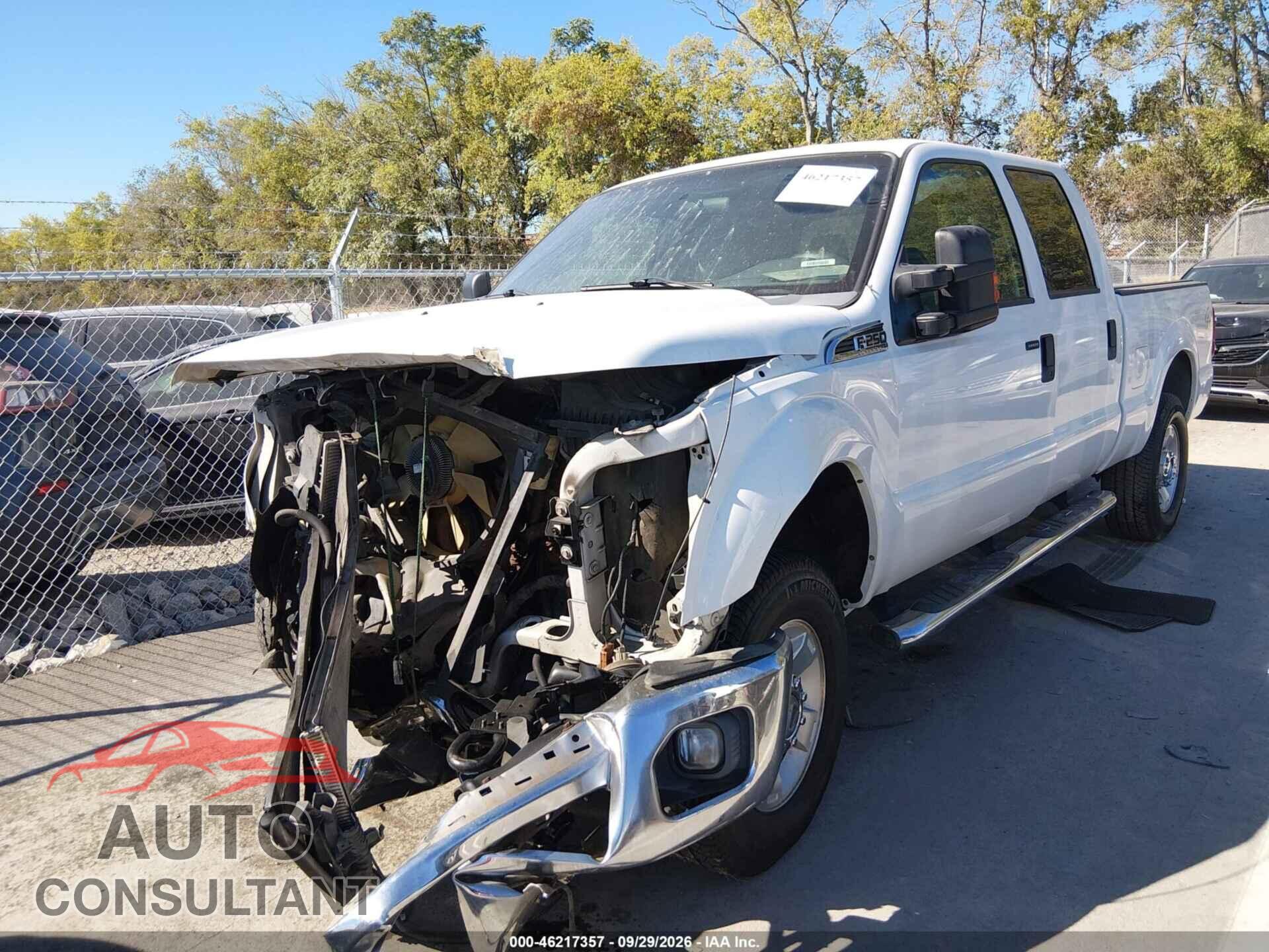 FORD F-250 2012 - 1FT7W2B69CEA01097