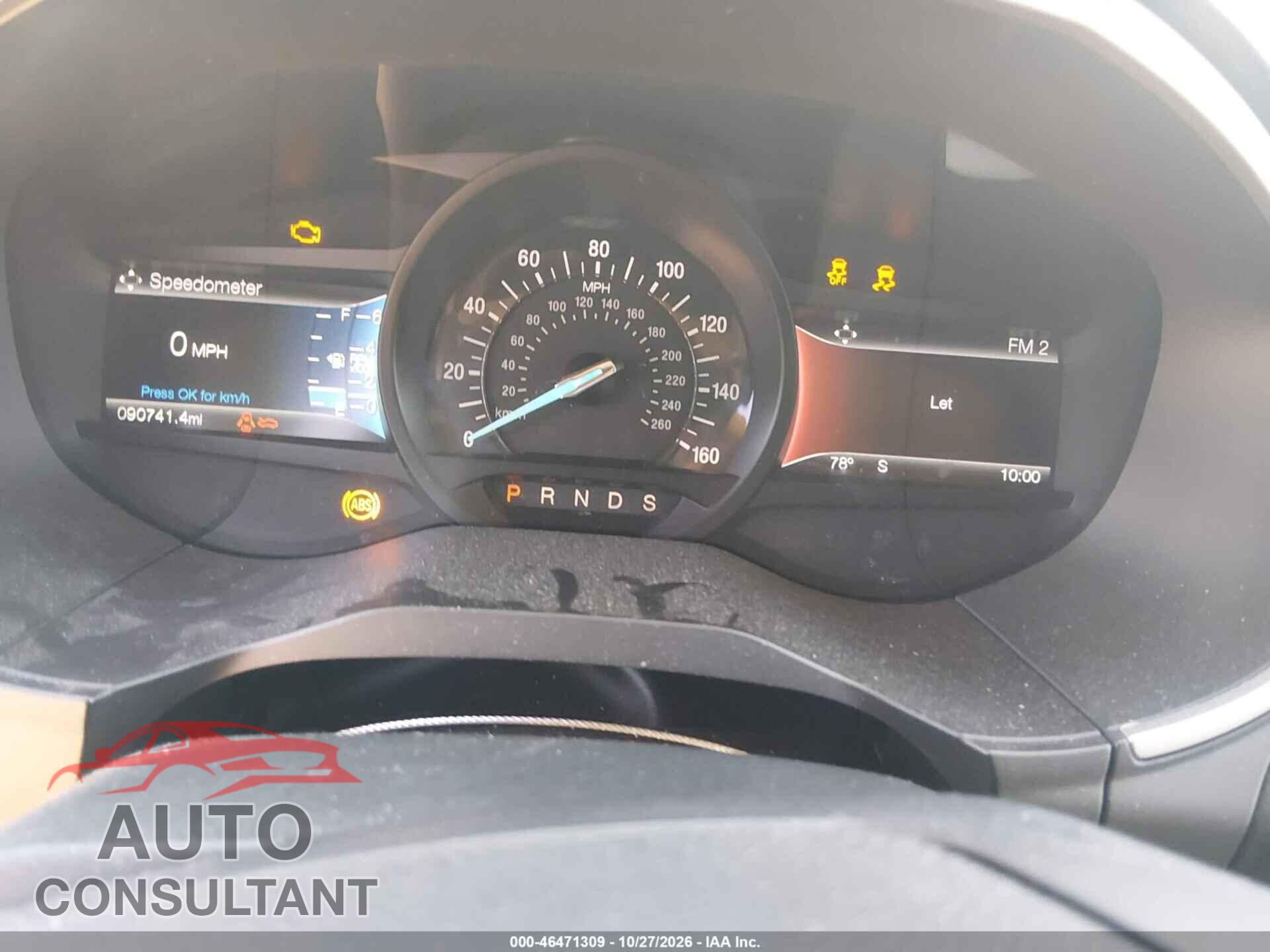 FORD EDGE 2015 - 2FMTK3J89FBC26909