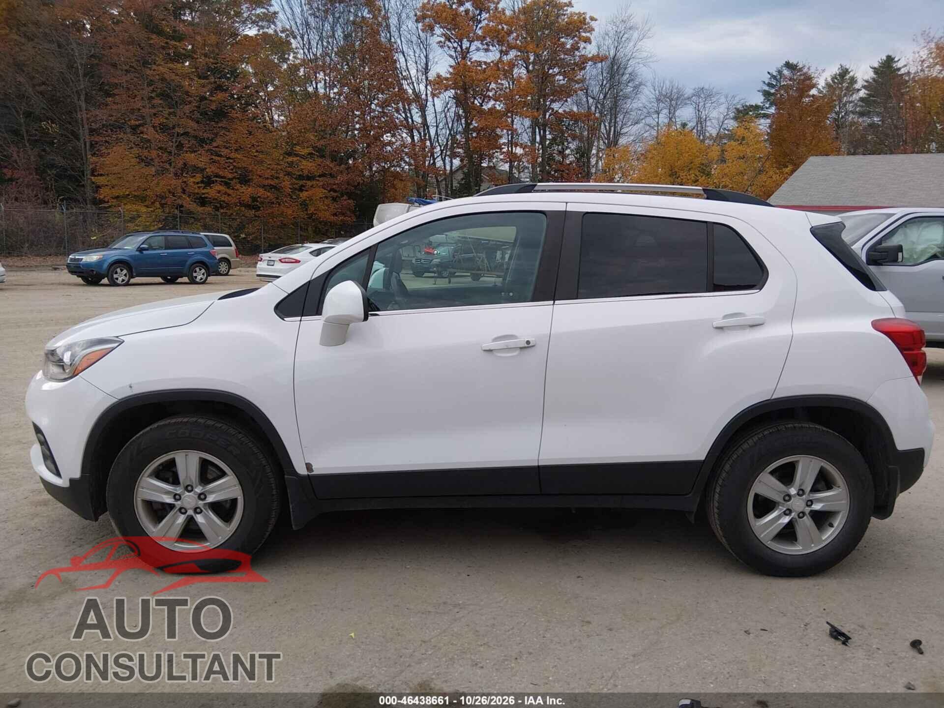 CHEVROLET TRAX 2019 - 3GNCJPSB3KL224572