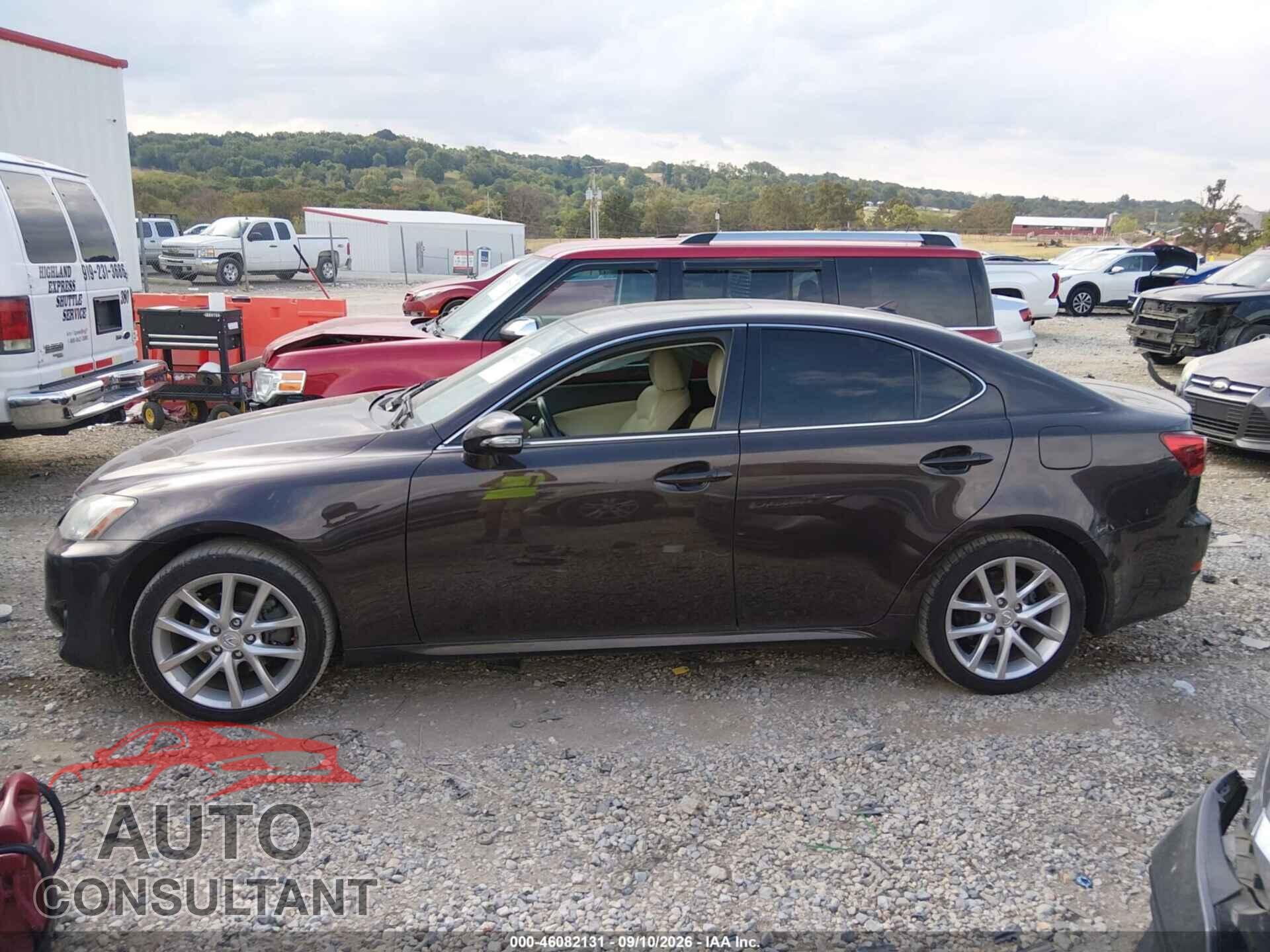 LEXUS IS 250 2012 - JTHBF5C24C5175231