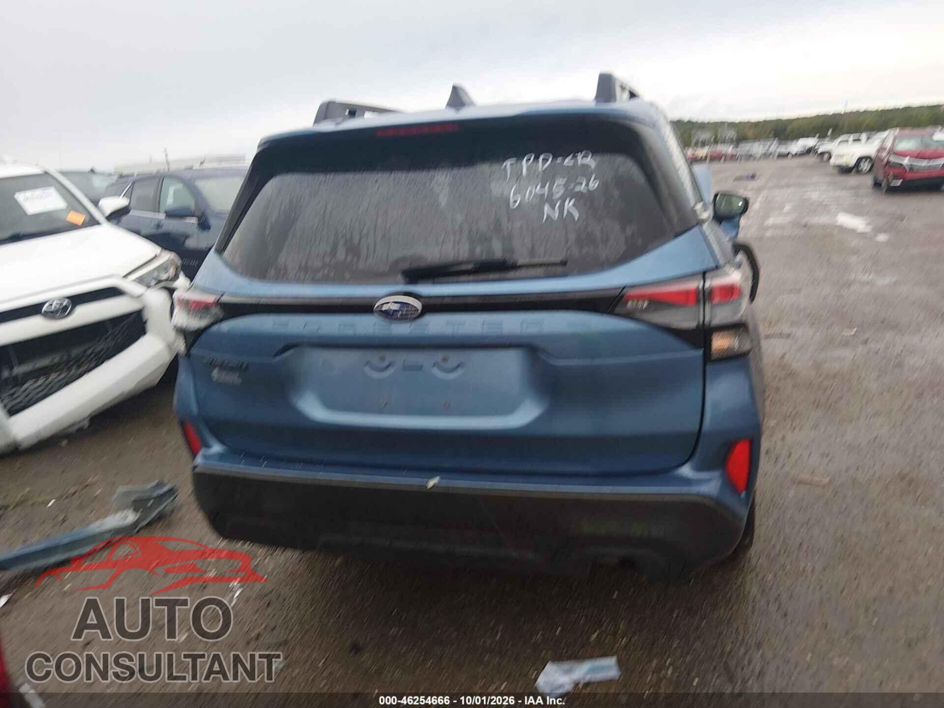 SUBARU FORESTER 2025 - JF2SLDDC9SH493159
