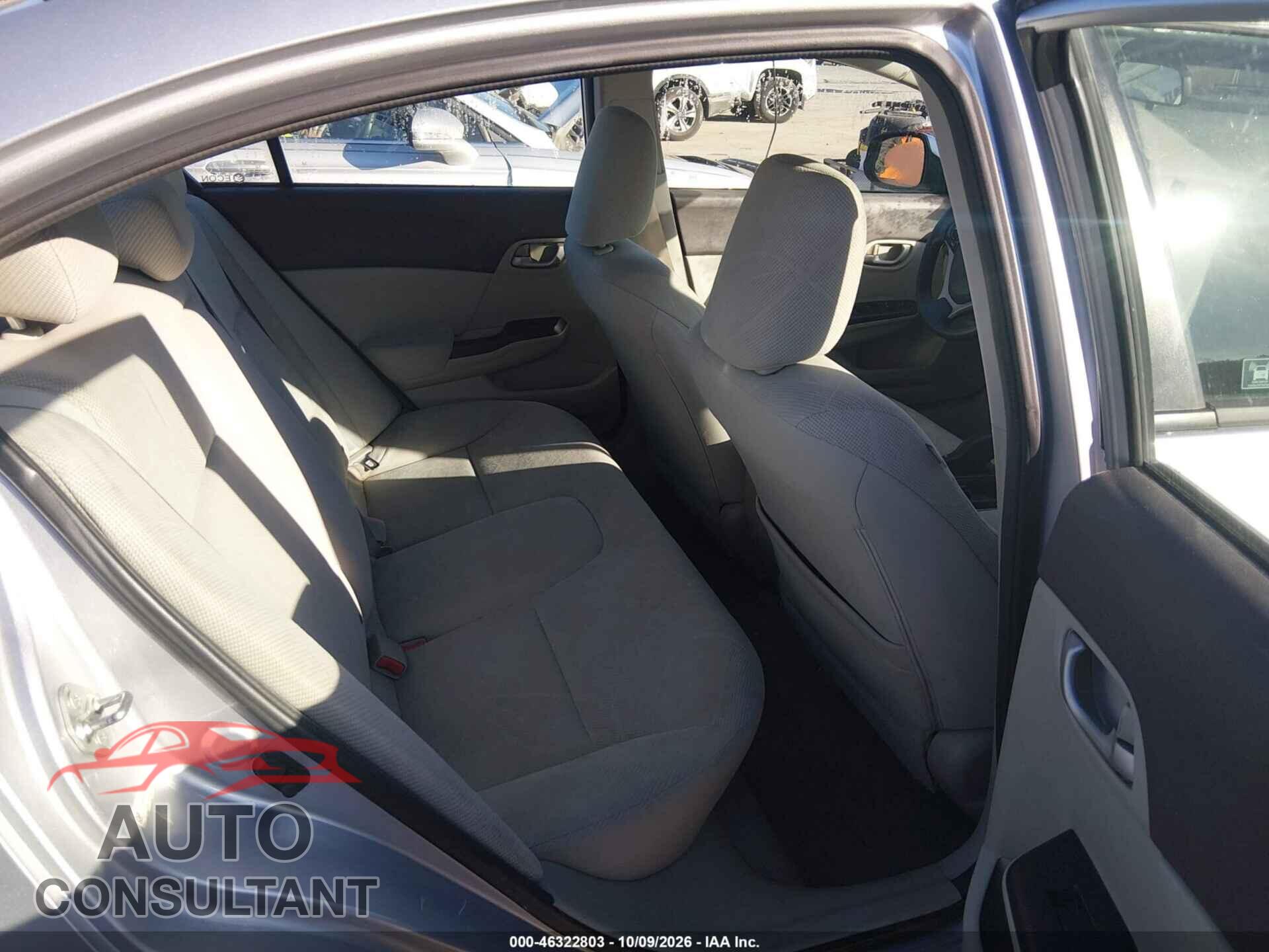 HONDA CIVIC 2012 - 19XFB2F52CE100485