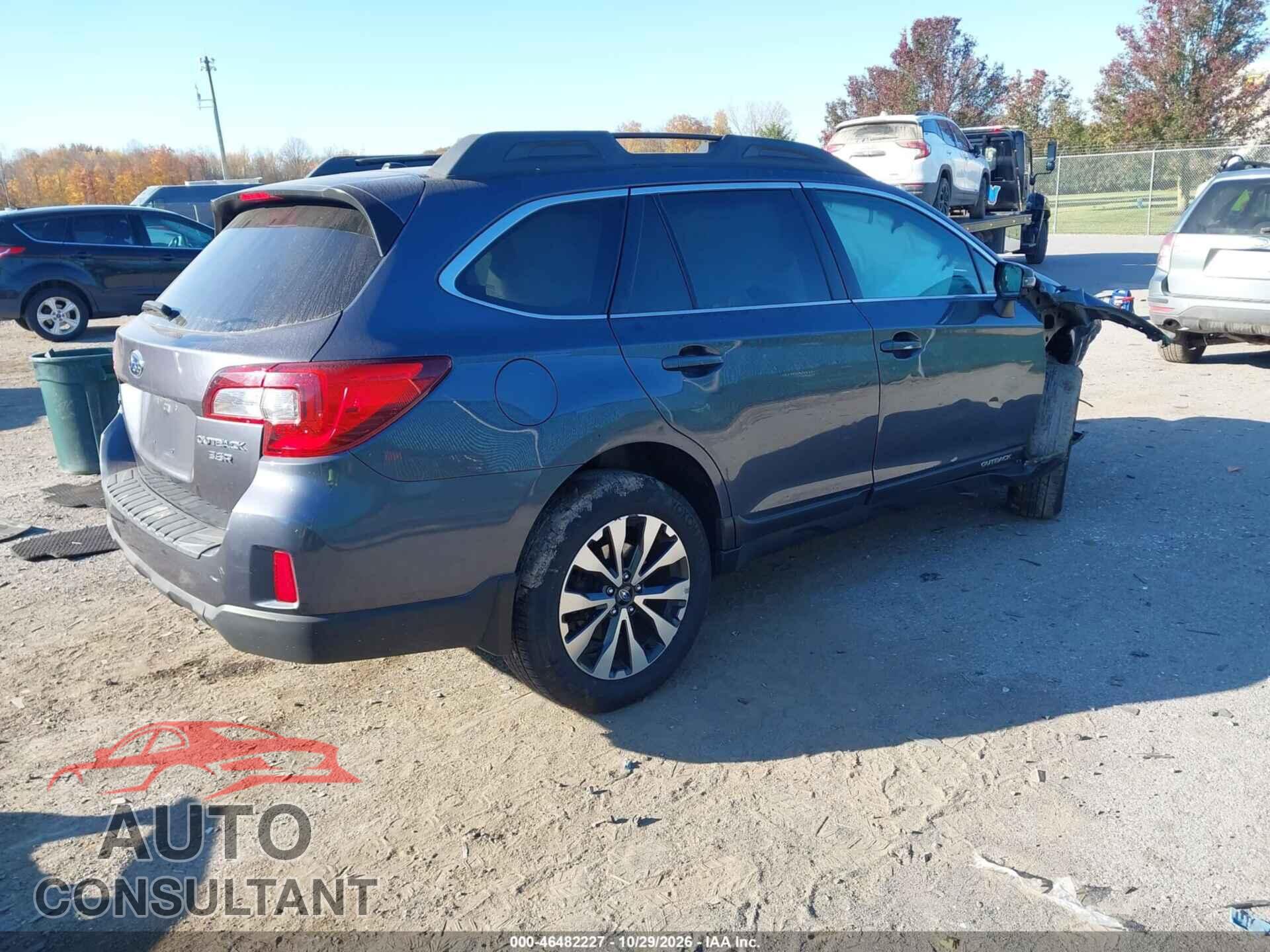 SUBARU OUTBACK 2015 - 4S4BSENC3F3358909
