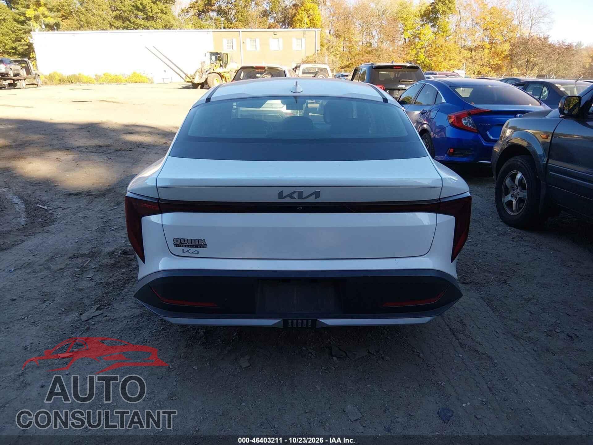 KIA K4 2025 - 3KPFT4DEXSE155616