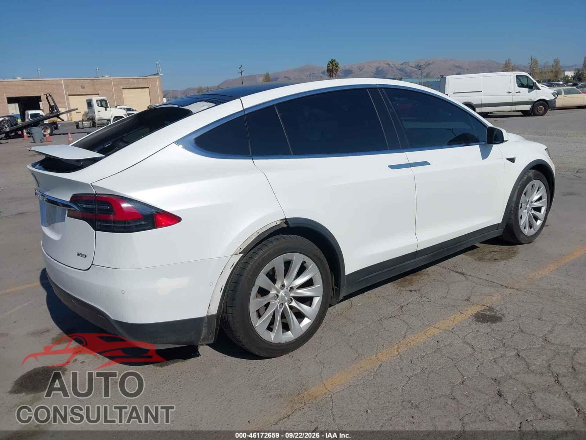 TESLA MODEL X 2017 - 5YJXCBE20HF046095