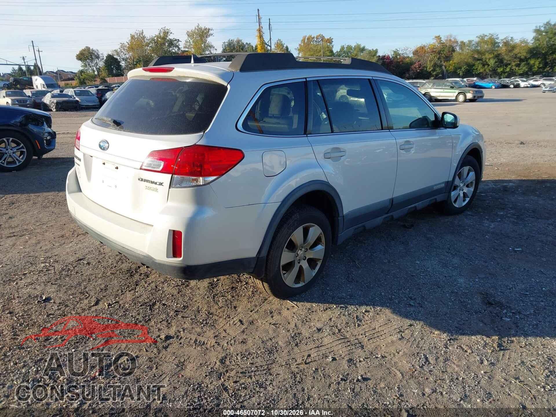 SUBARU OUTBACK 2011 - 4S4BRBLC2B3355006