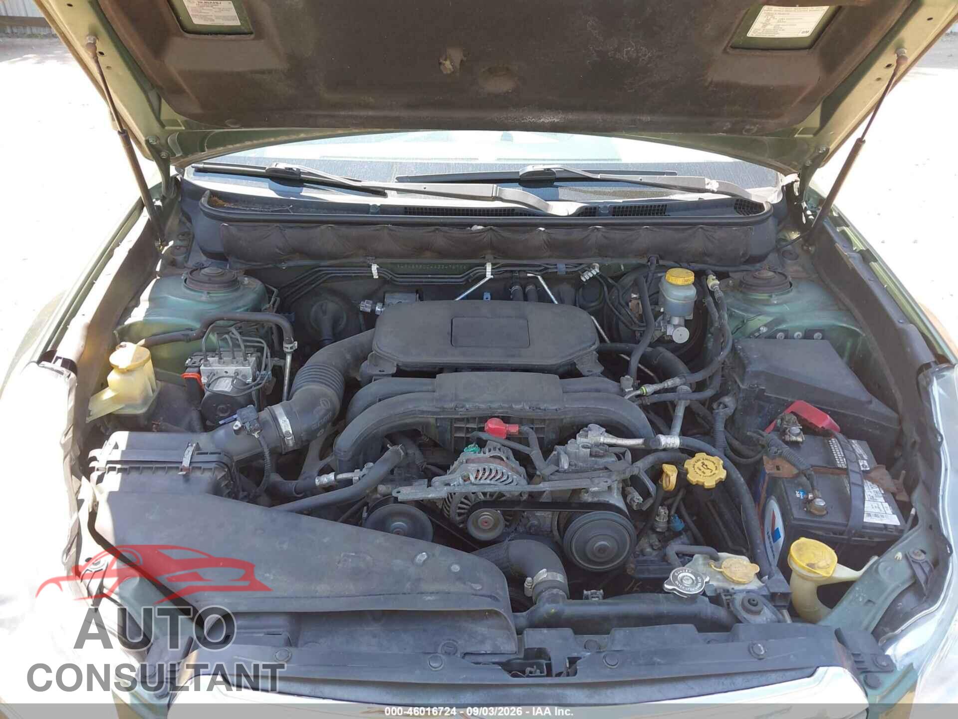 SUBARU OUTBACK 2010 - 4S4BRBCC4A3347679