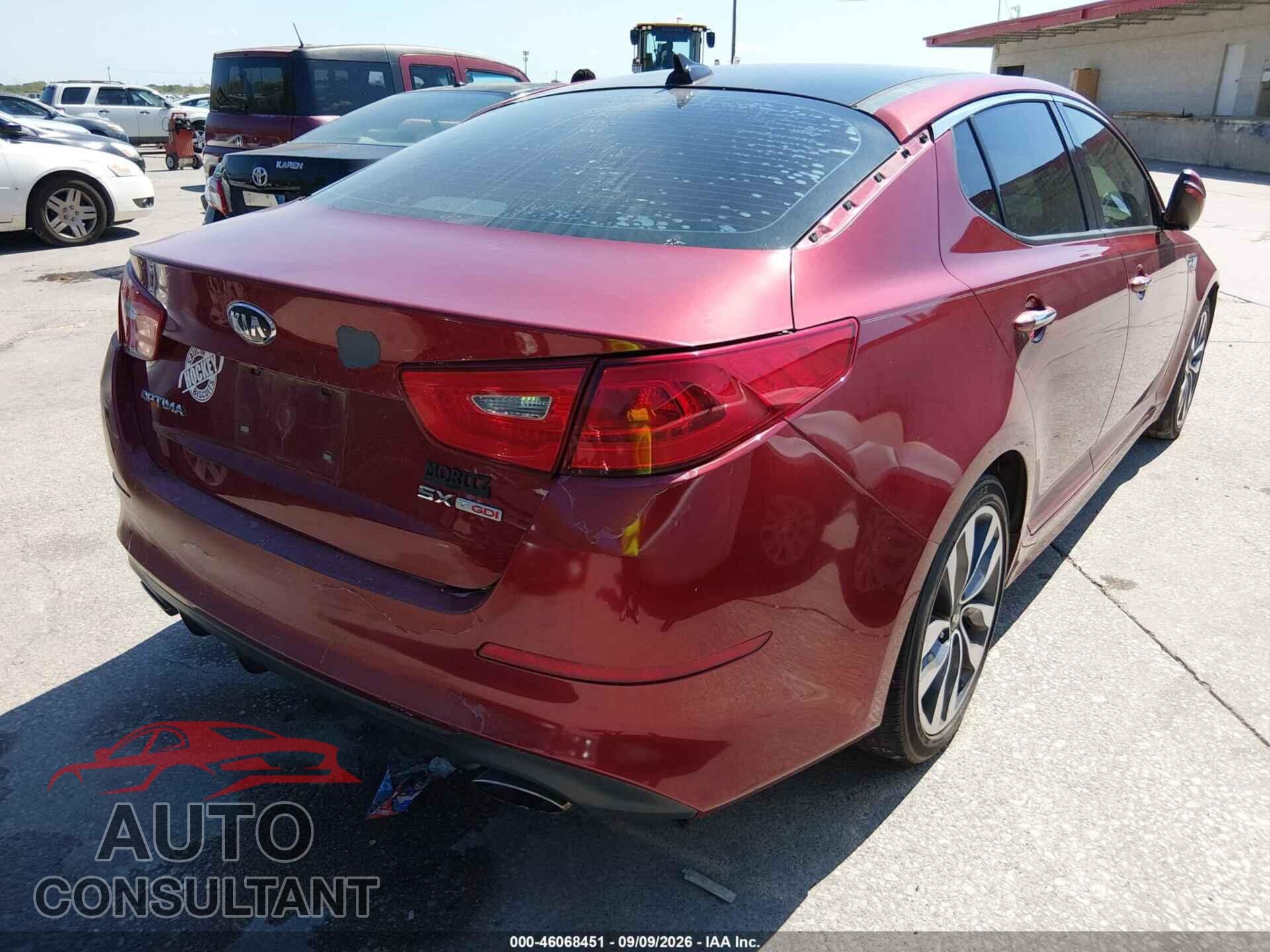 KIA OPTIMA 2014 - 5XXGR4A61EG336860