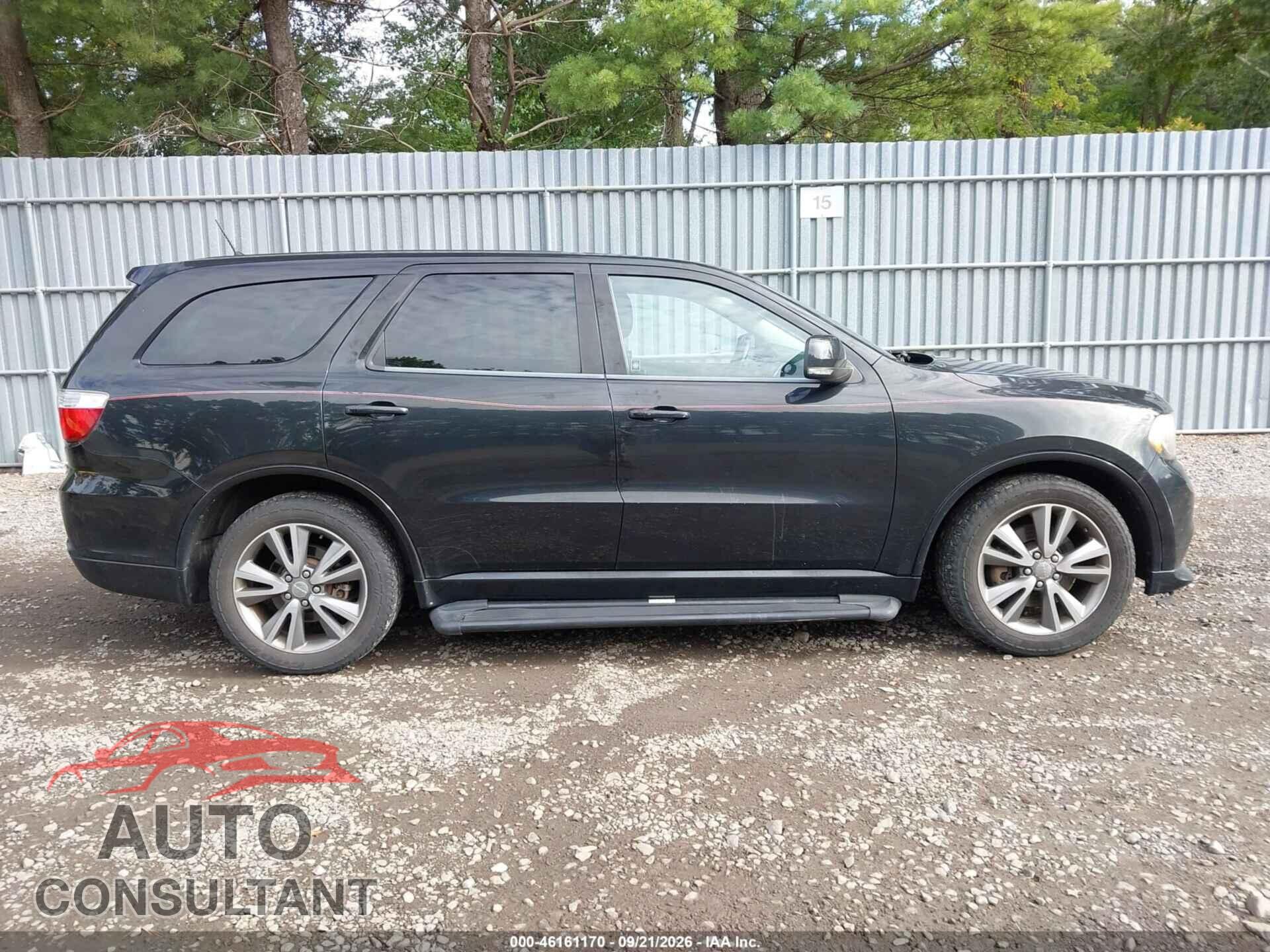 DODGE DURANGO 2013 - 1C4SDJCTXDC667414