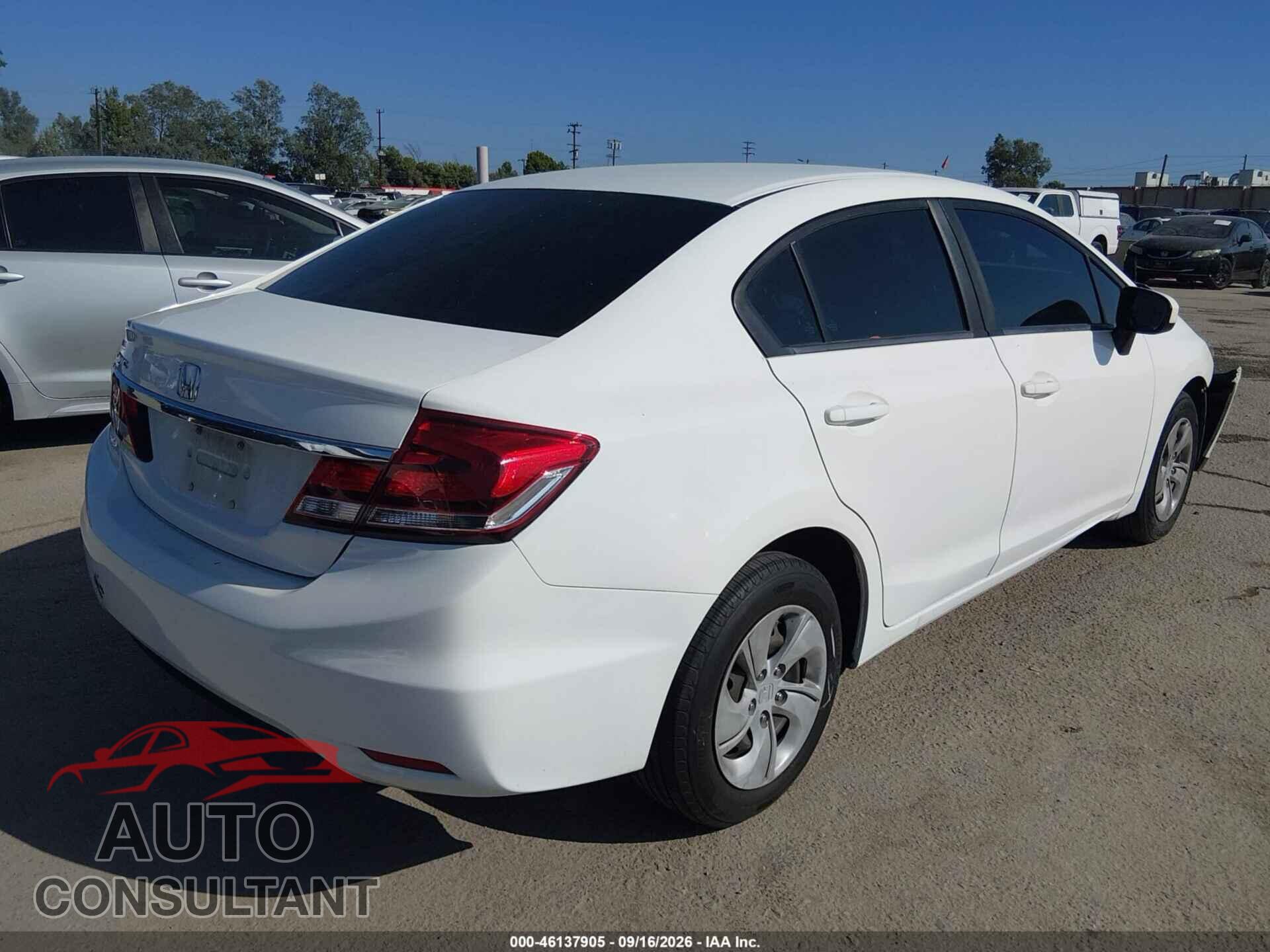 HONDA CIVIC 2015 - 2HGFB2F54FH540105