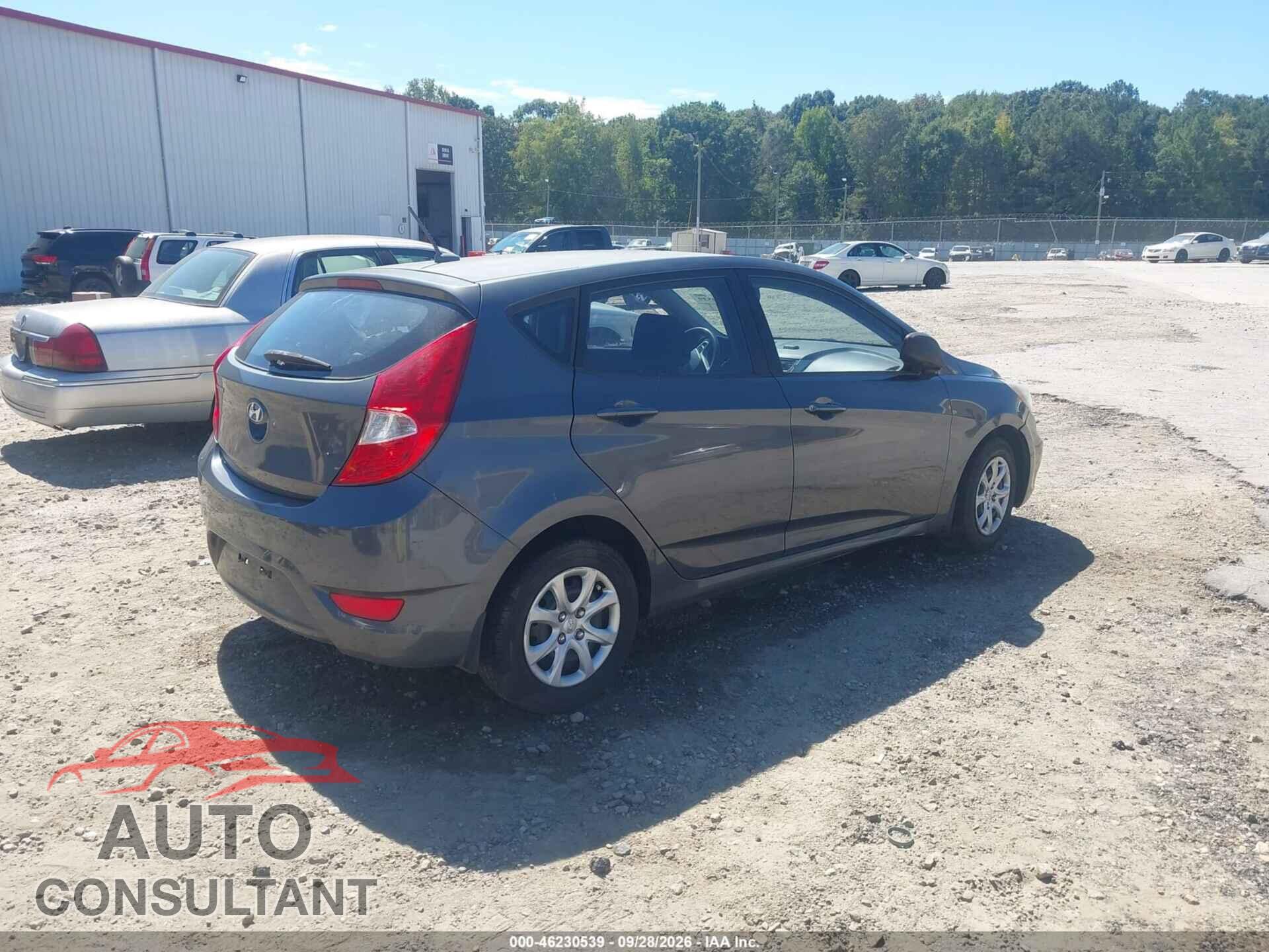 HYUNDAI ACCENT 2012 - KMHCT5AE2CU012607