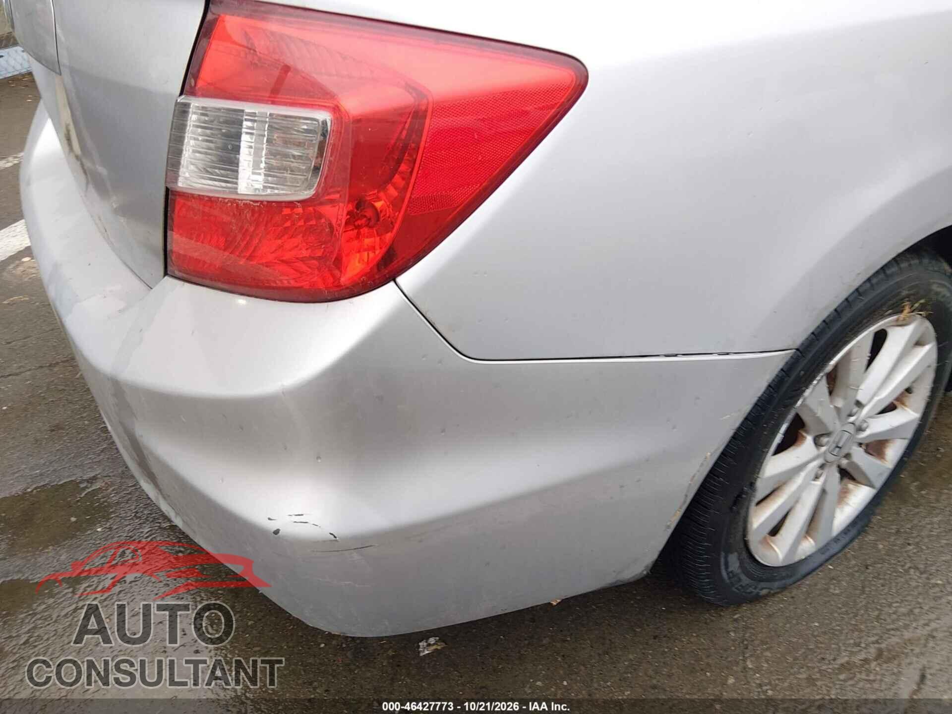 HONDA CIVIC 2012 - 19XFB2F90CE364663