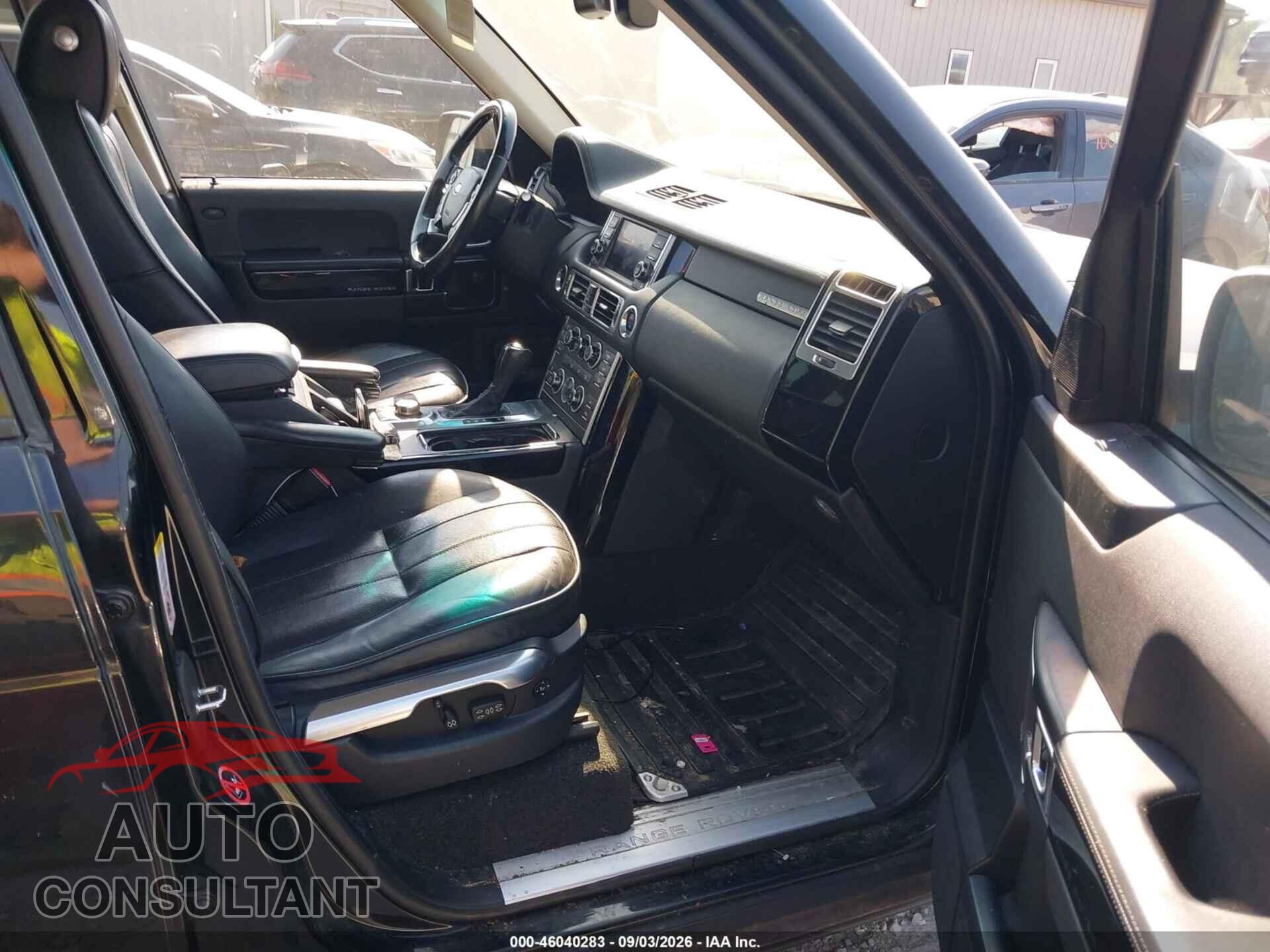 LAND ROVER RANGE ROVER 2012 - SALMF1D41CA377639