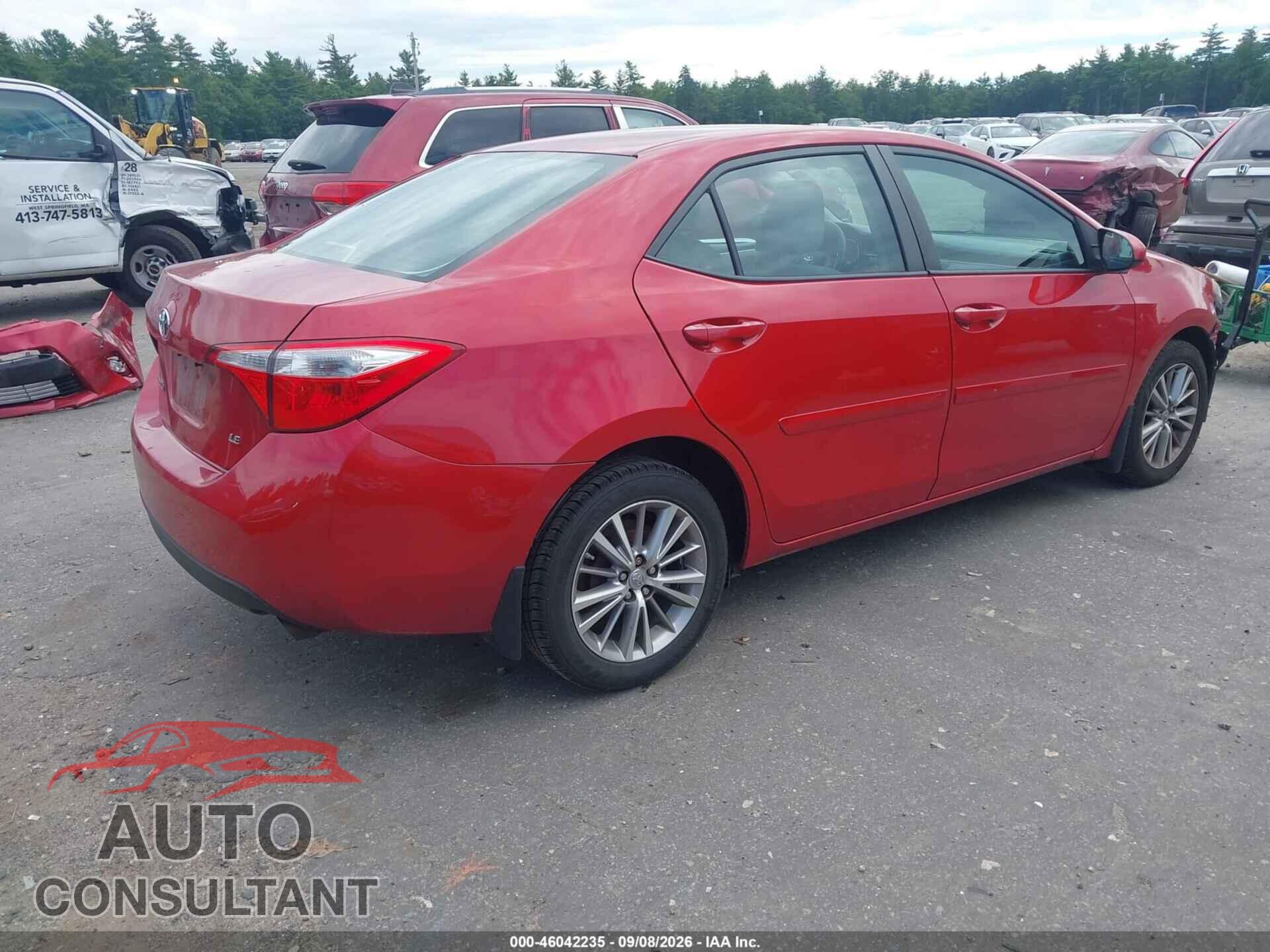 TOYOTA COROLLA 2014 - 2T1BURHE2EC175199