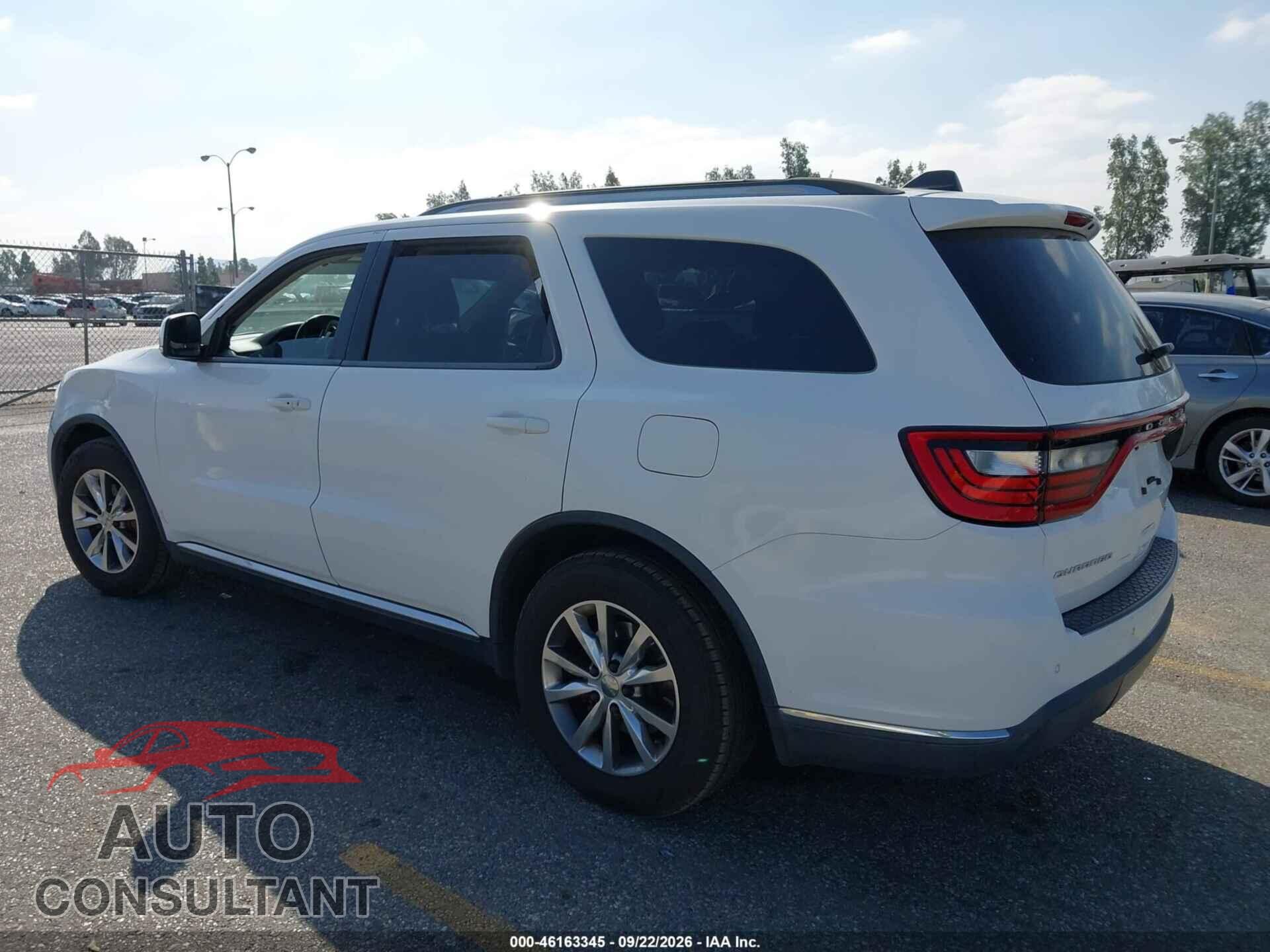 DODGE DURANGO 2015 - 1C4RDHDG6FC741228