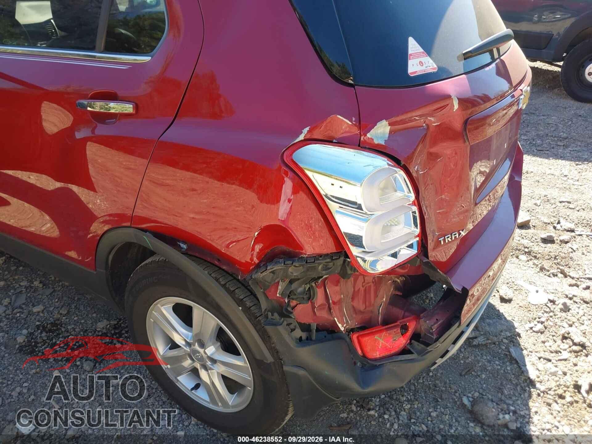 CHEVROLET TRAX 2019 - 3GNCJLSB3KL289852