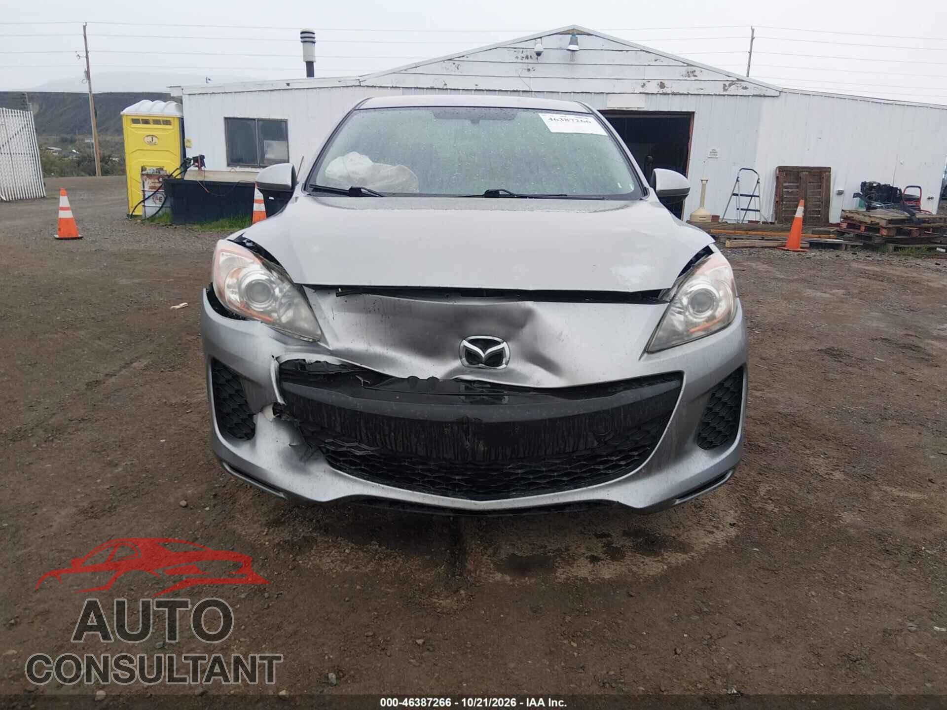 MAZDA MAZDA3 2012 - JM1BL1UF7C1524975
