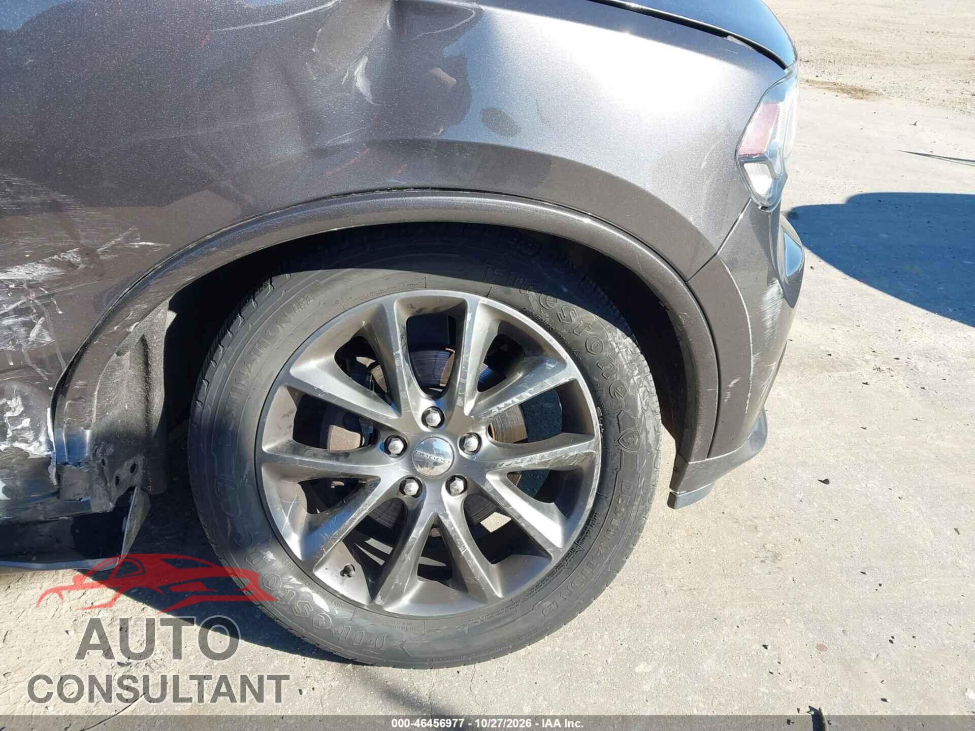DODGE DURANGO 2017 - 1C4RDJDG9HC639089