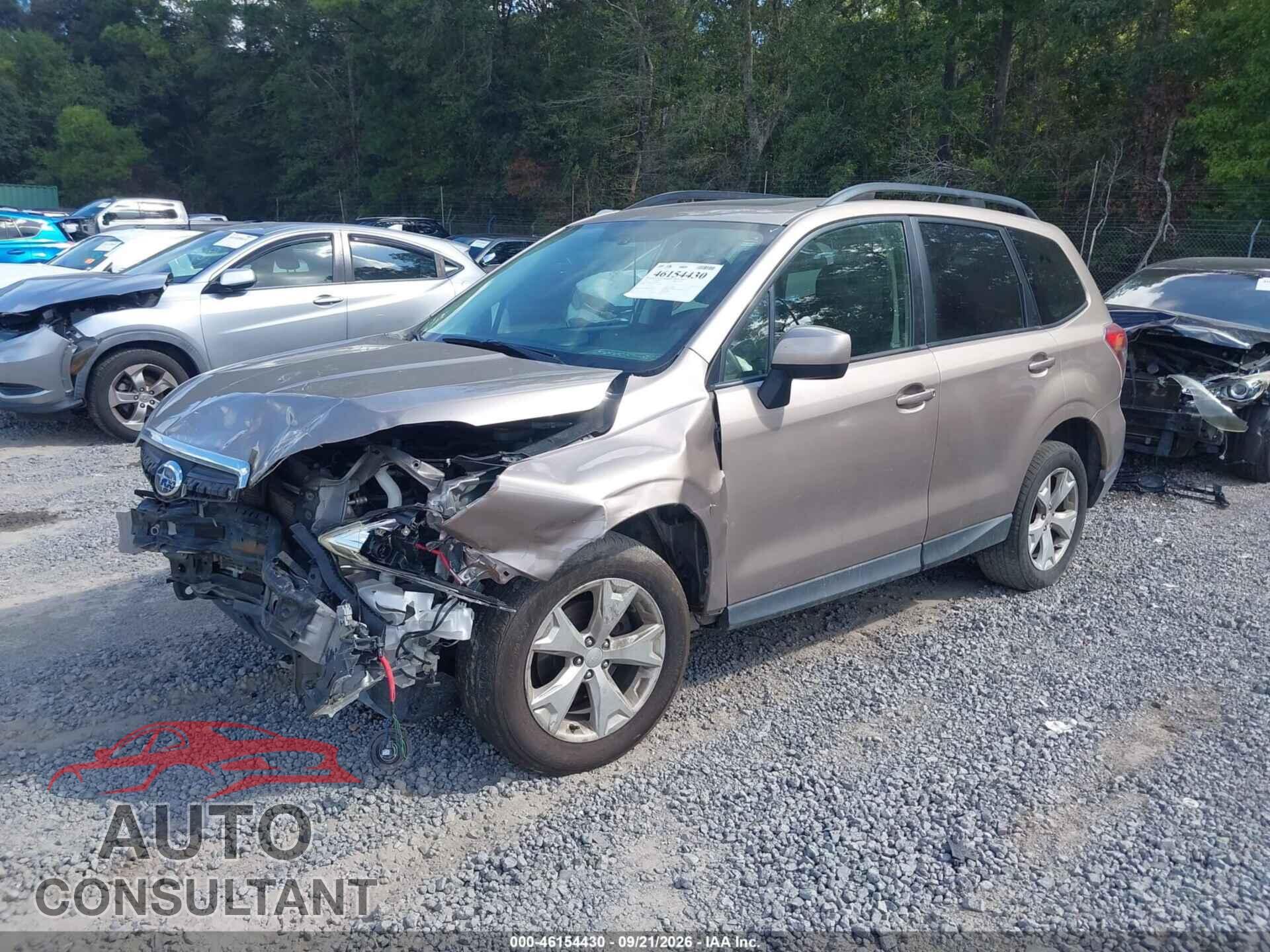 SUBARU FORESTER 2015 - JF2SJADC5FH590210