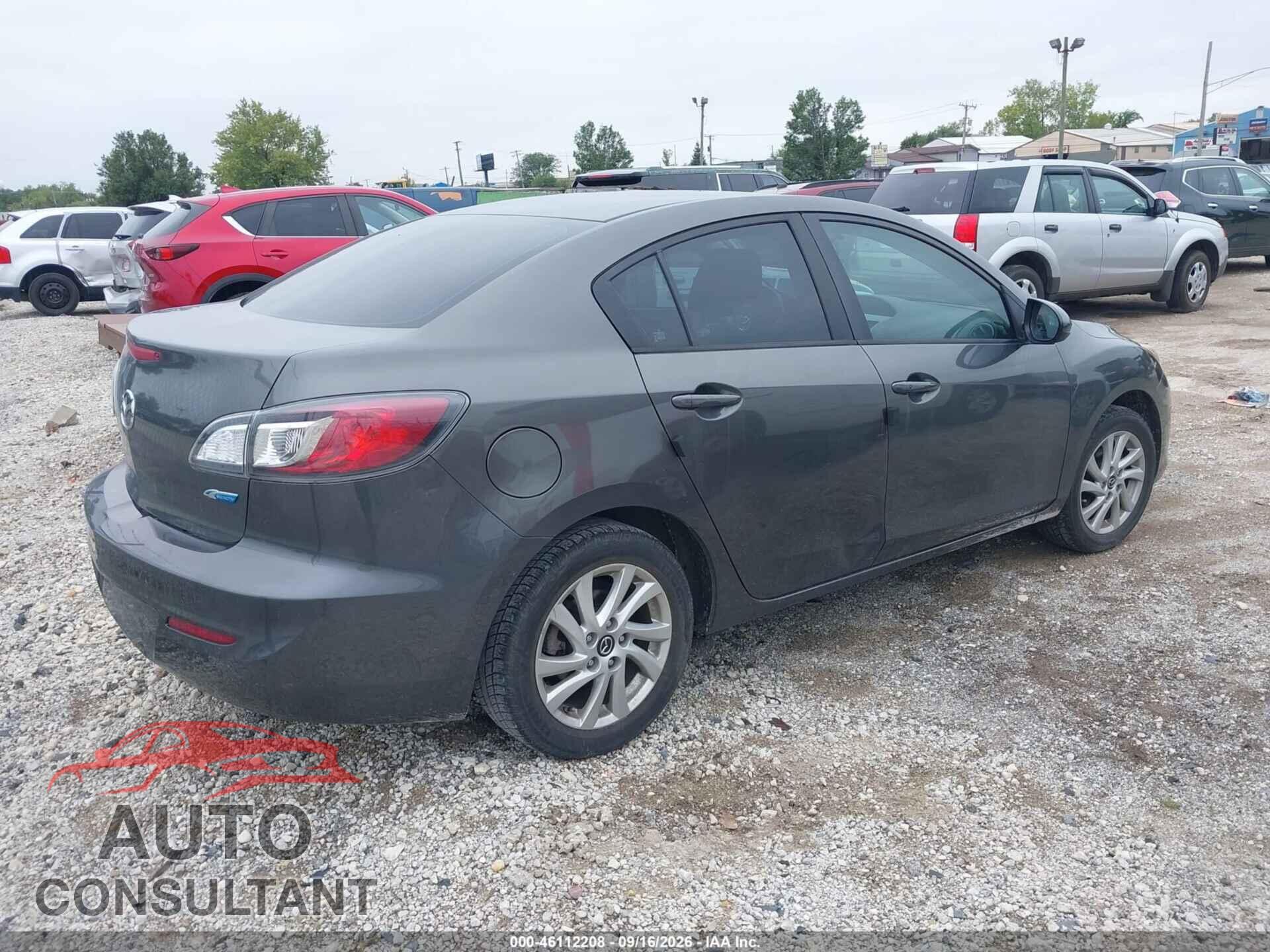 MAZDA MAZDA3 2013 - JM1BL1VP2D1825744