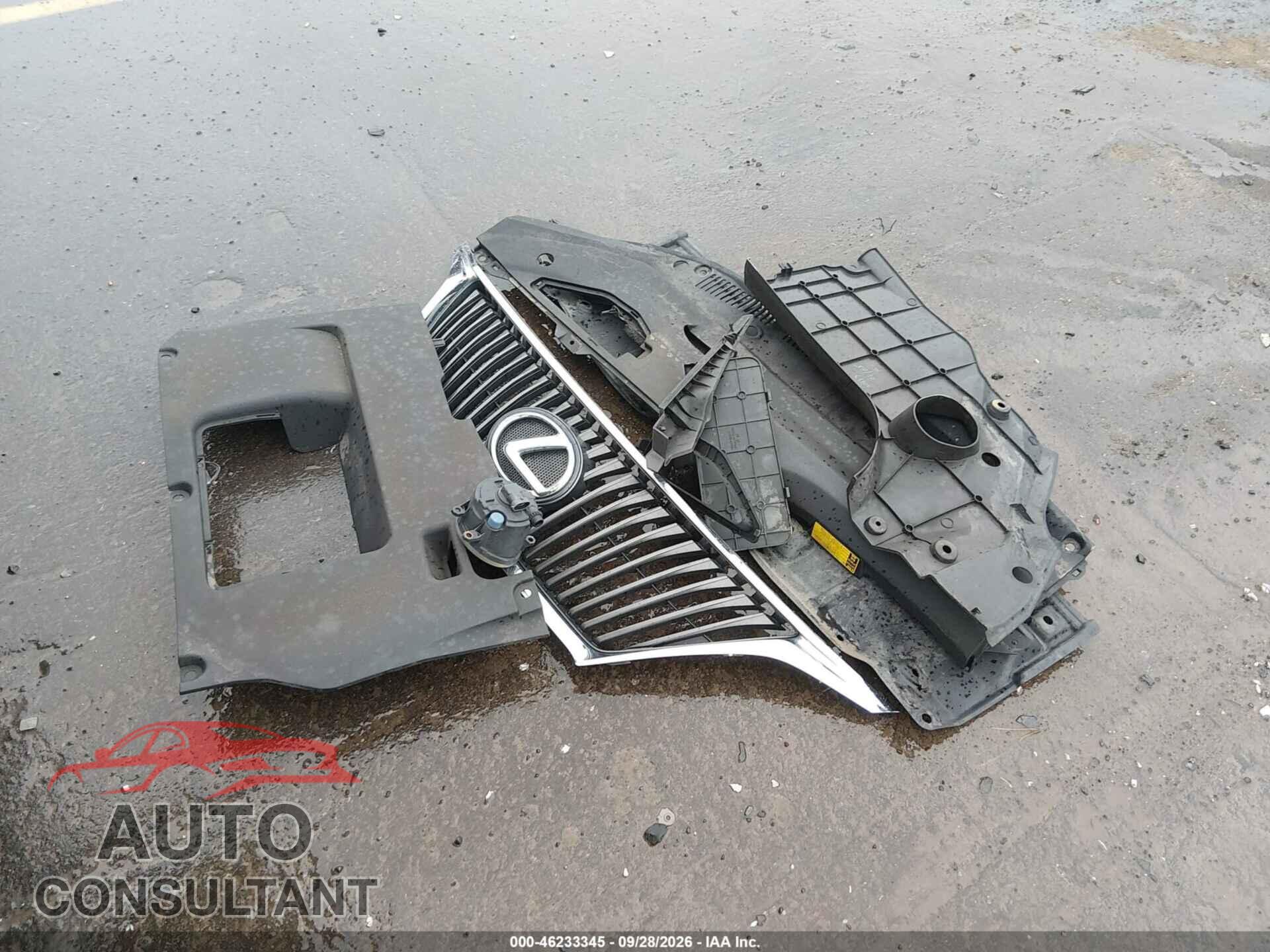 LEXUS RX 350 2012 - 2T2BK1BA8CC138910