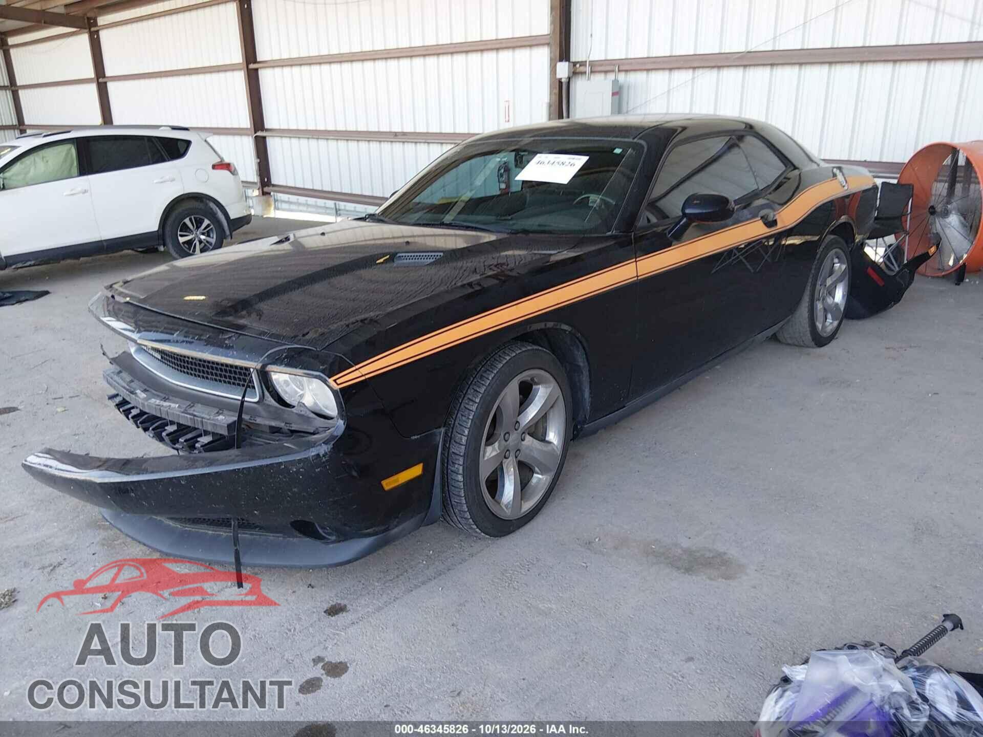 DODGE CHALLENGER 2012 - 2C3CDYAG9CH101330
