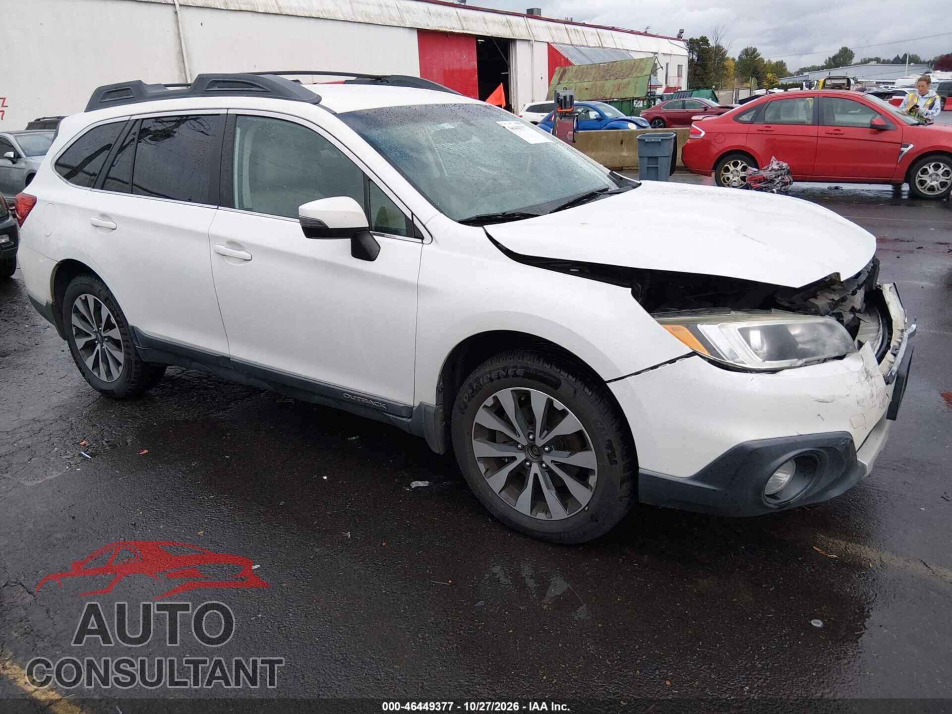 SUBARU OUTBACK 2015 - 4S4BSAJC2F3329738