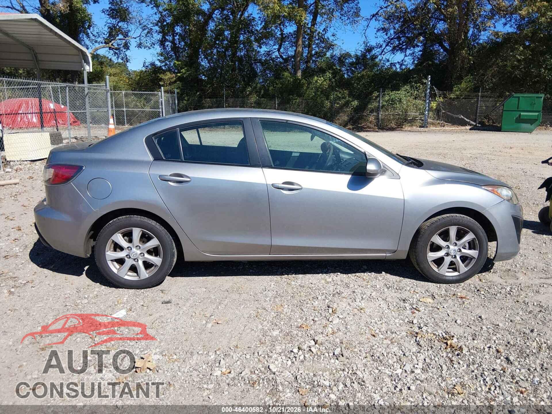 MAZDA MAZDA3 2011 - JM1BL1VF8B1497878